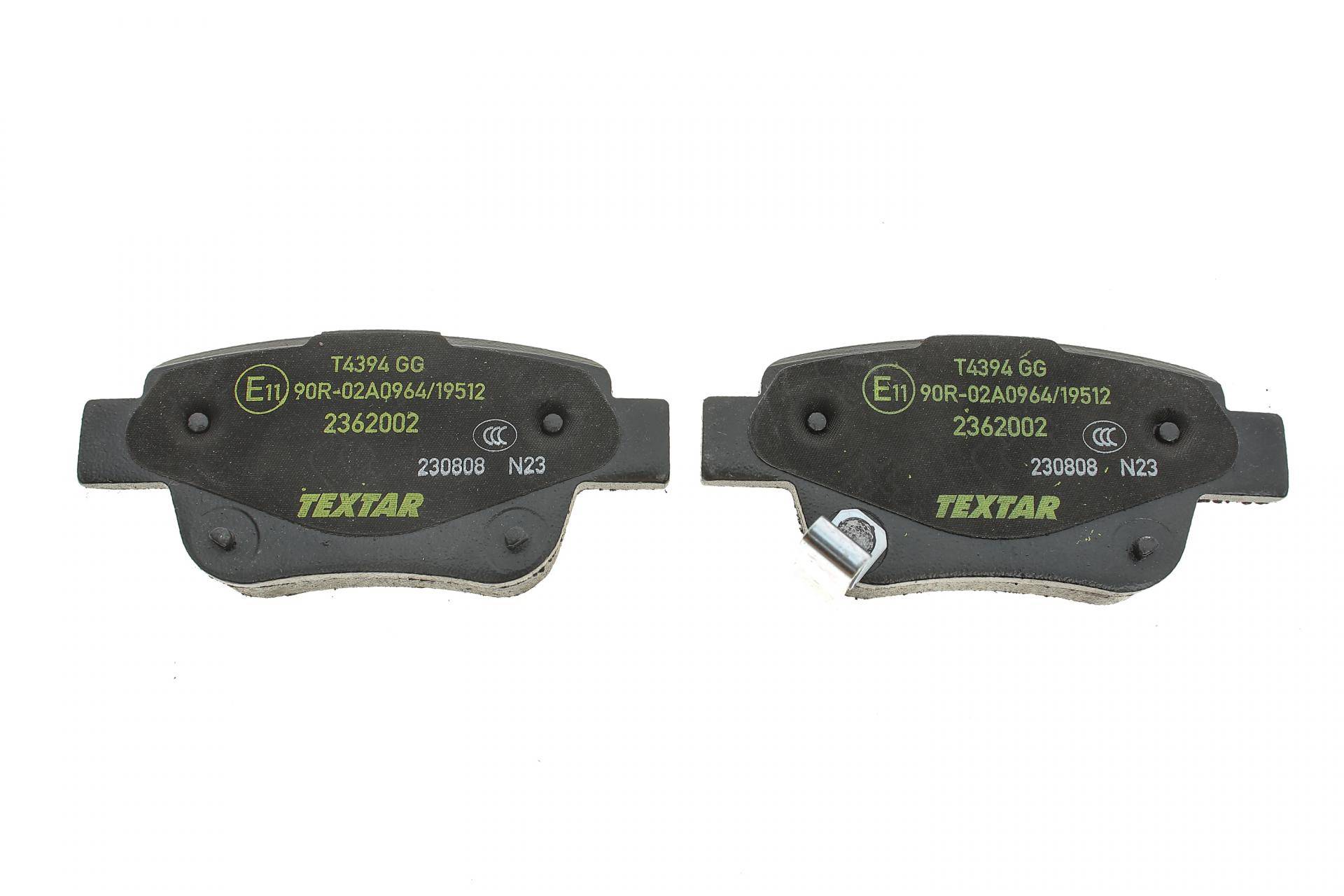 Колодки гальмівні (задні) Toyota Avensis/Corolla 1.6-2.4i 03-09 (Bosch) Q+