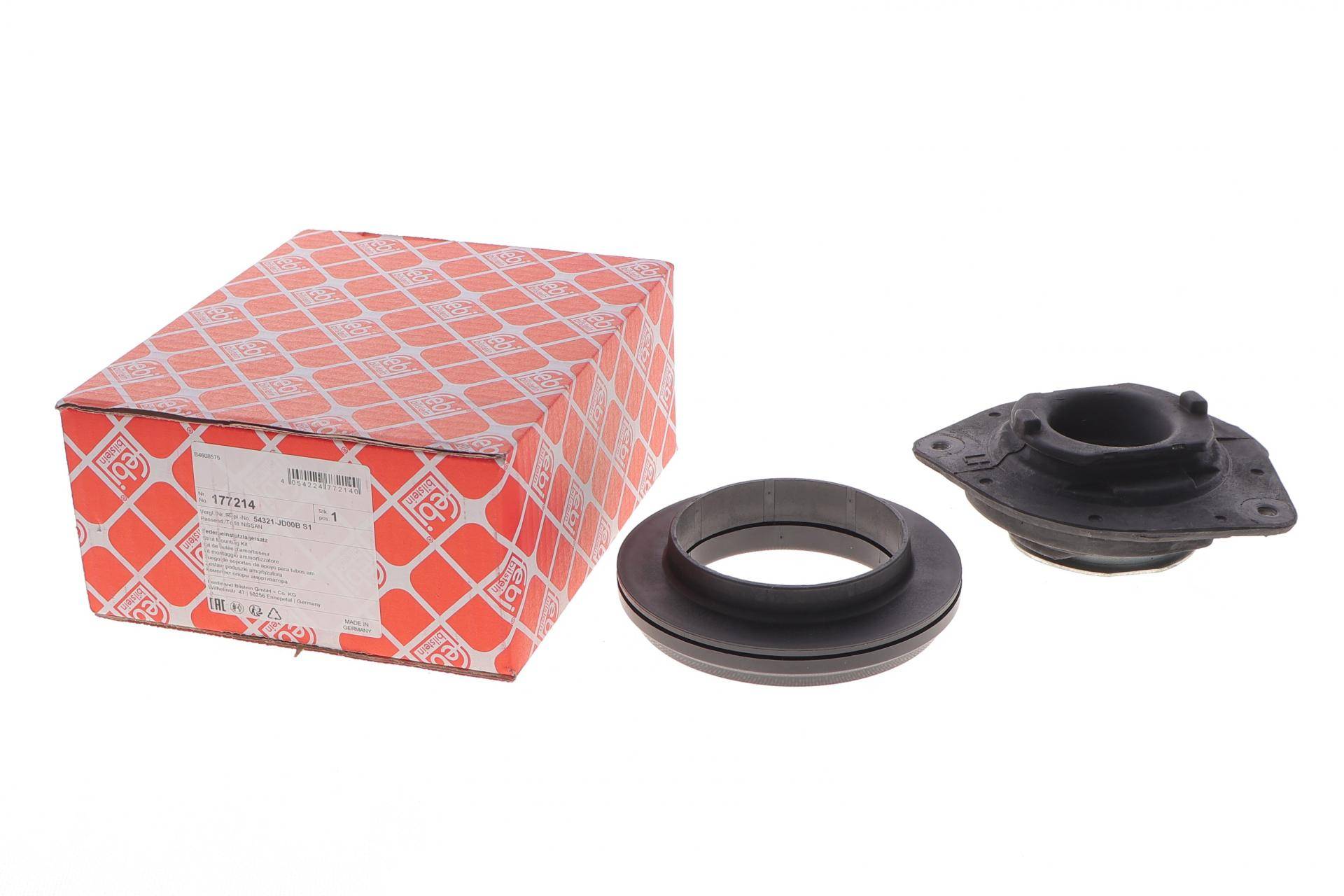 Подушка амортизатора (переднього) + підшипник Nissan Qashqai 07-14 (L)