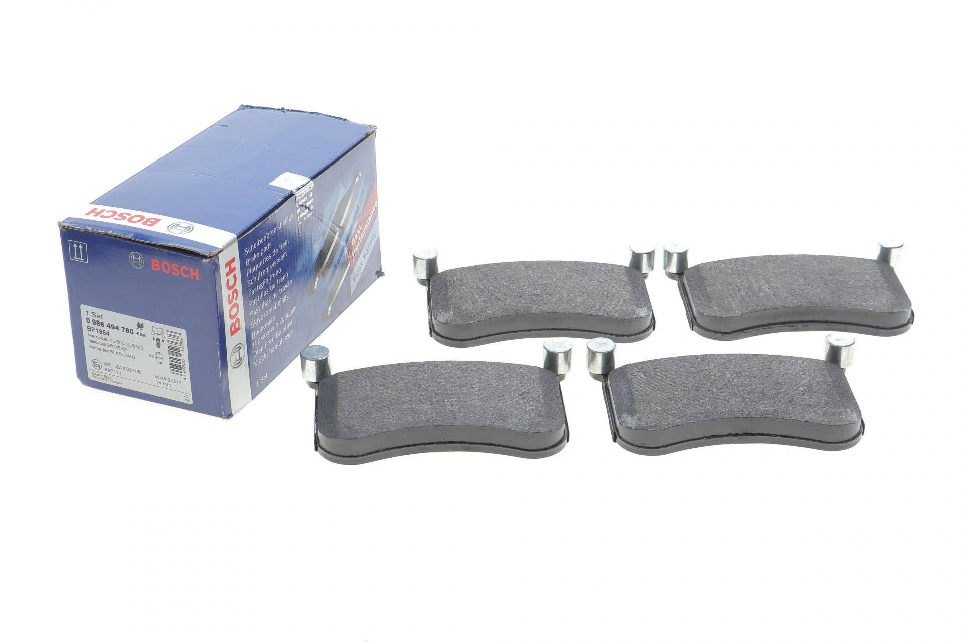 Колодки гальмівні (передні) MB E-class (W212)/S-class (W221)/CLS (C218) 11-17/SLK/SLC (R172) 12-