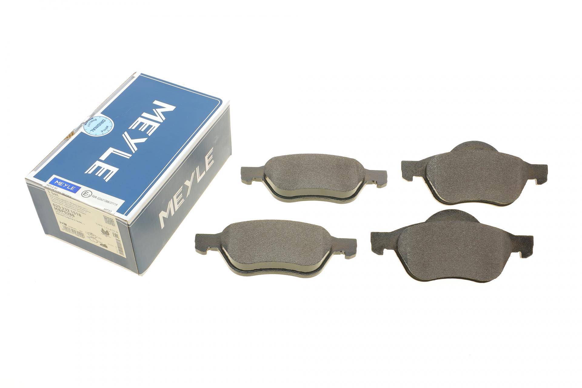 Колодки гальмівні (передні) Renault Laguna II/III 01-15/Megane II 03- (Ate)