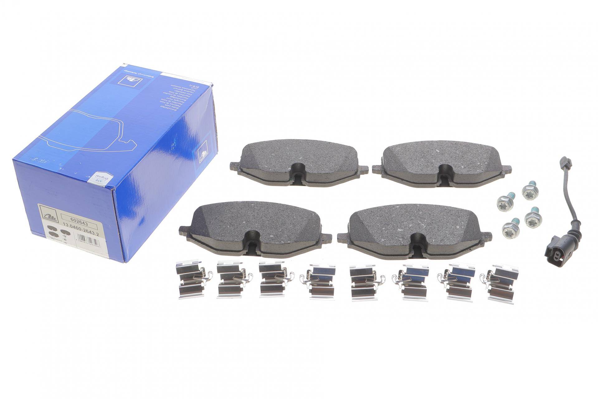 Колодки гальмівні (передні) Audi A3/Skoda Octavia/Seat Leon/VW Golf VIII 19-/Caddy 20- (+датчик) (Lucas/TRW)