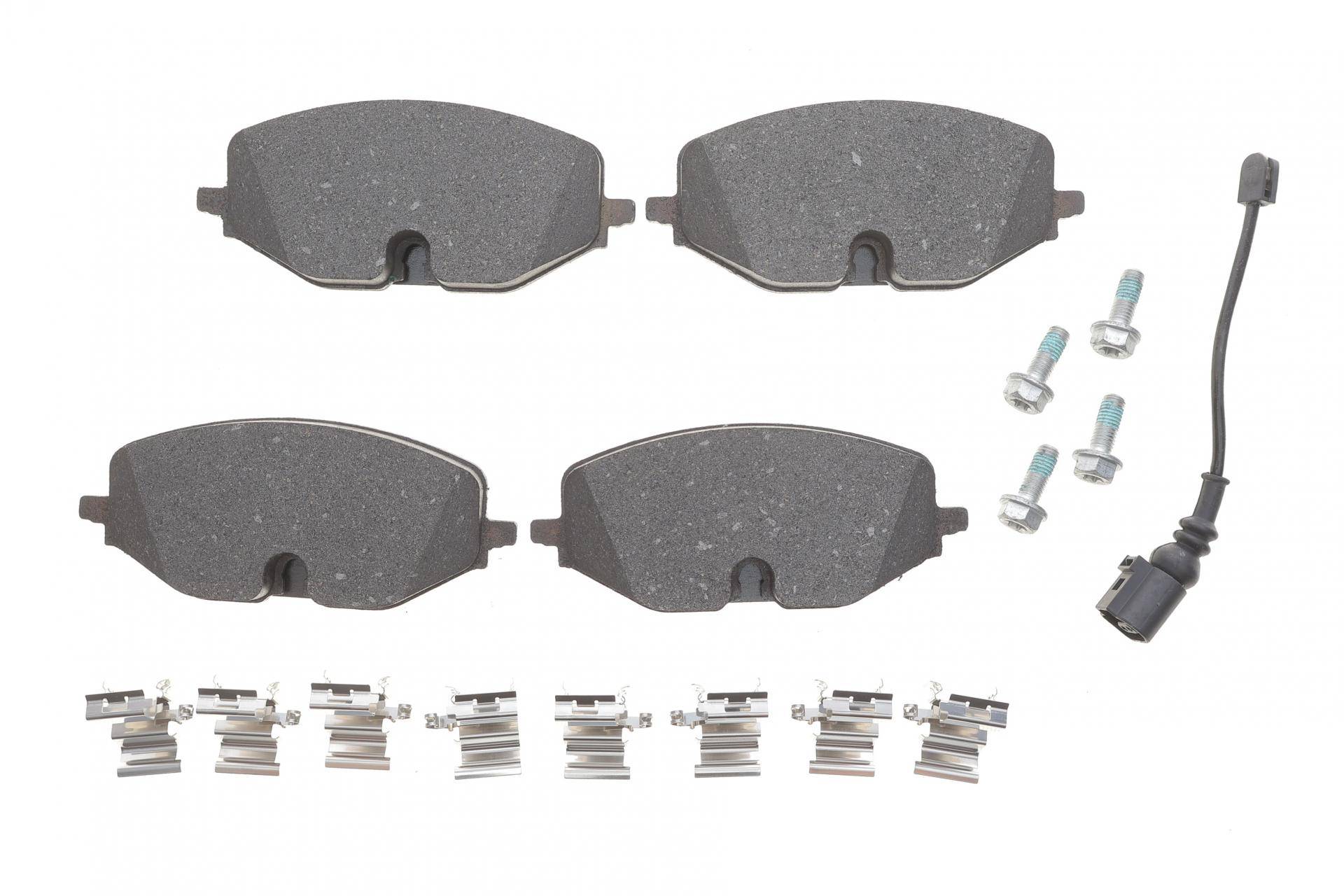 Колодки гальмівні (передні) Audi A3/Skoda Octavia/Seat Leon/VW Golf VIII 19-/Caddy 20- (+датчик) (Lucas/TRW)