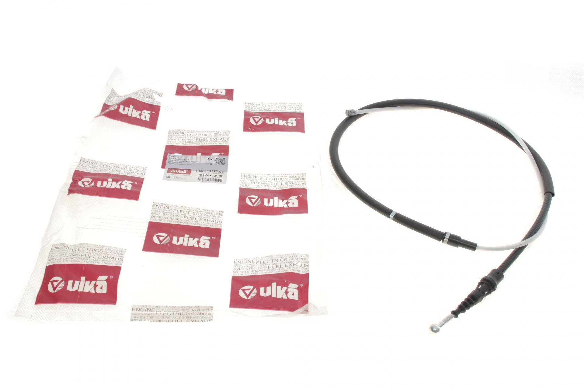 Трос ручника (задній) VW Golf V/Audi A3/Skoda Octavia 97-13 (1447/807mm)