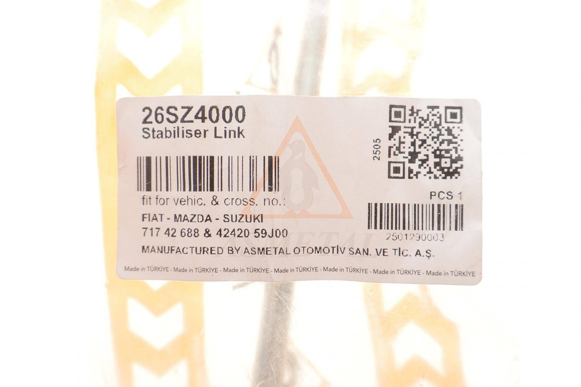 Тяга стабілізатора (переднього) Fiat Sedici 06-14/ Suzuki SX4 06-