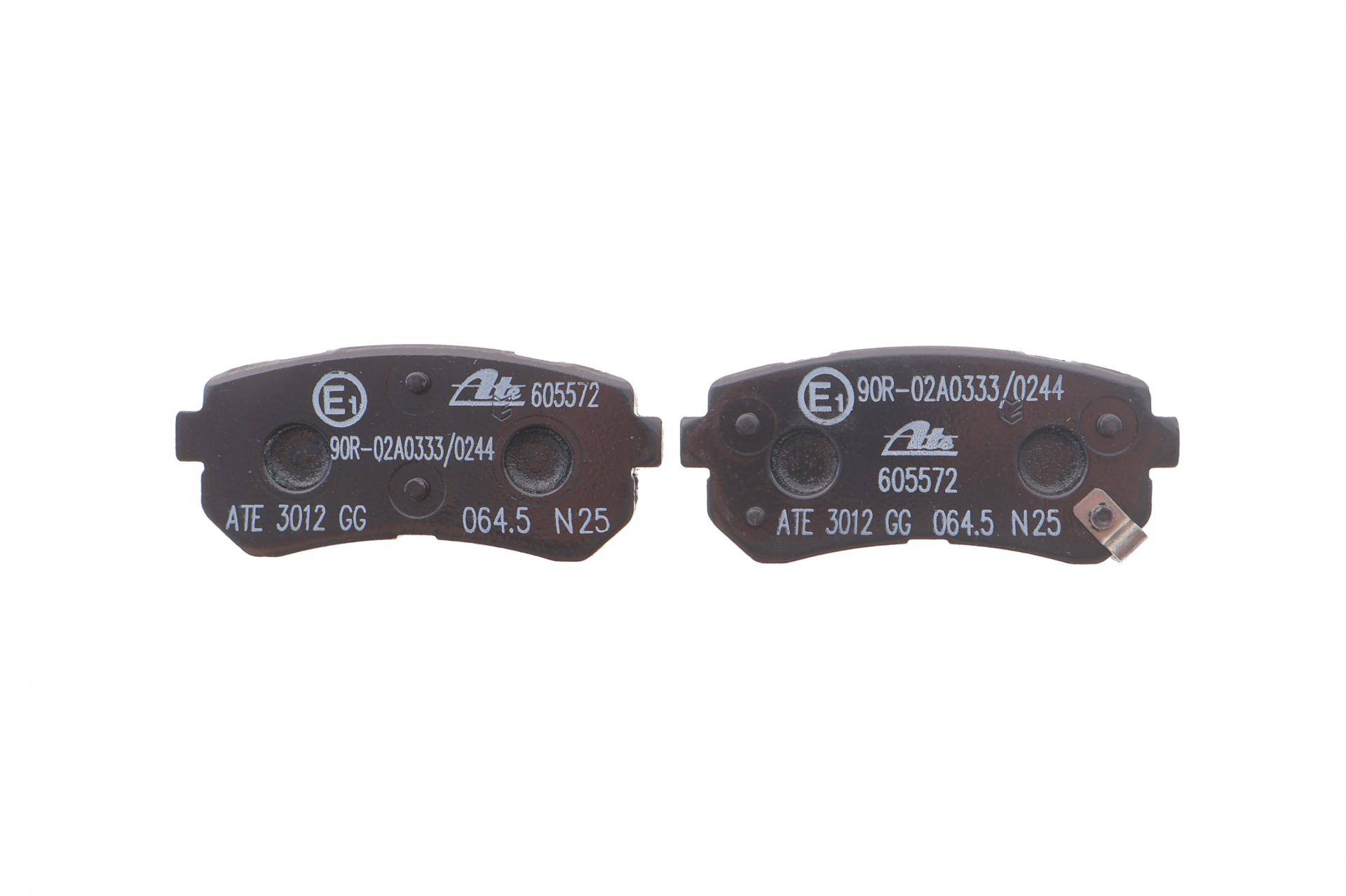 Колодки гальмівні (задні) Hyundai ix35/Sonata/Kia Cerato/Sportage 09- (Mando)