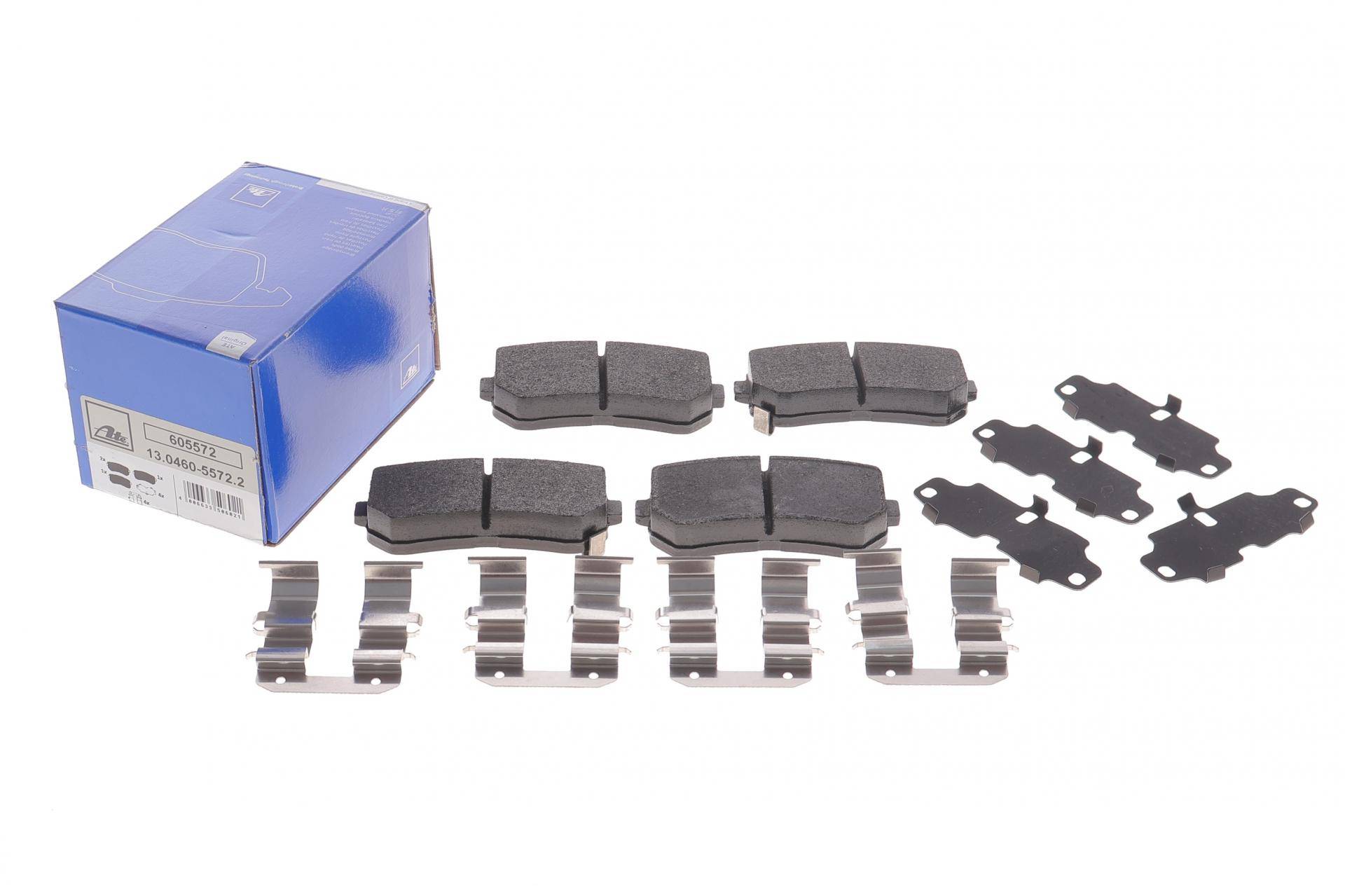 Колодки гальмівні (задні) Hyundai ix35/Sonata/Kia Cerato/Sportage 09- (Mando)