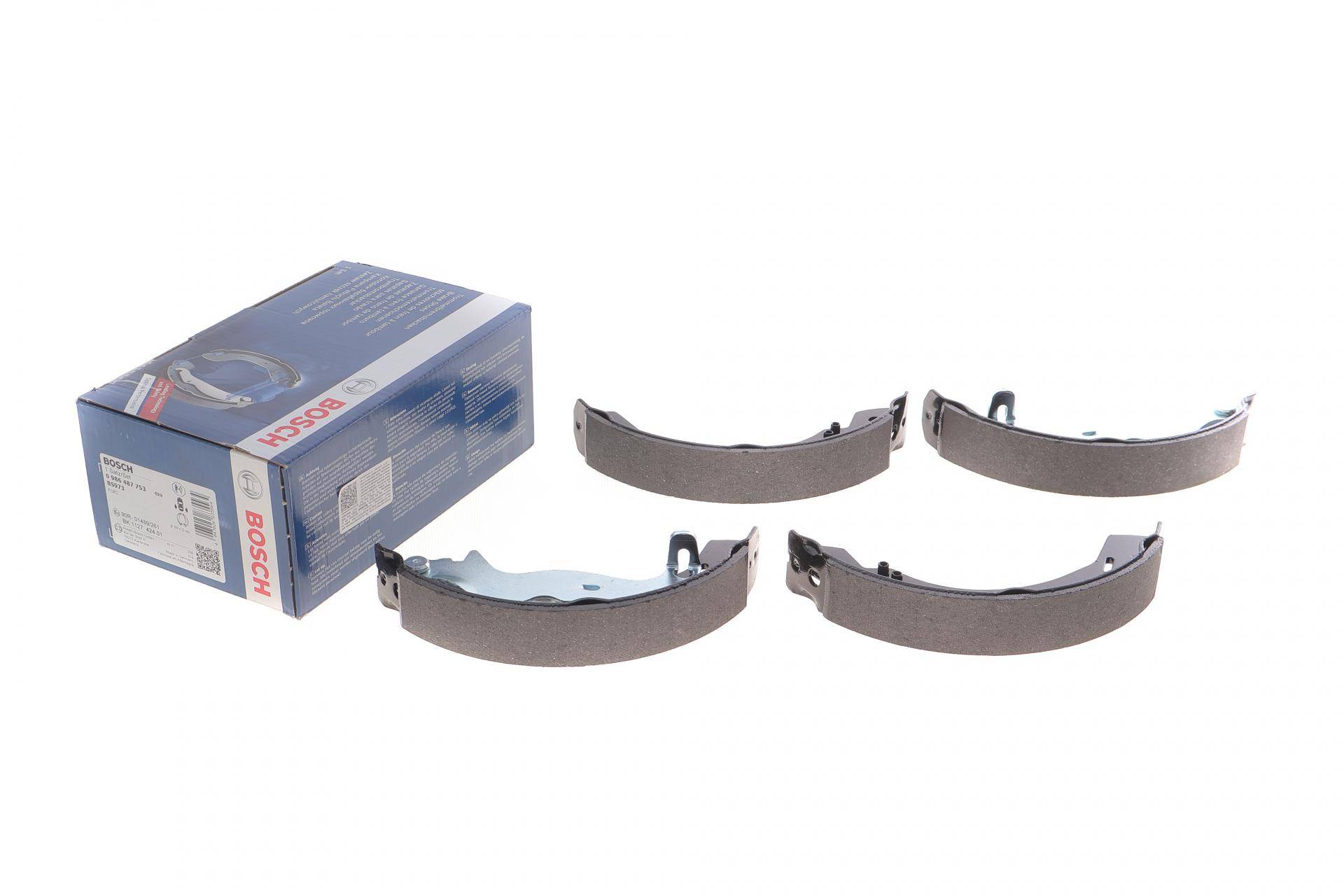 Колодки гальмівні (задні) Ford Fiesta 08- (барабанні) (200x31.7)