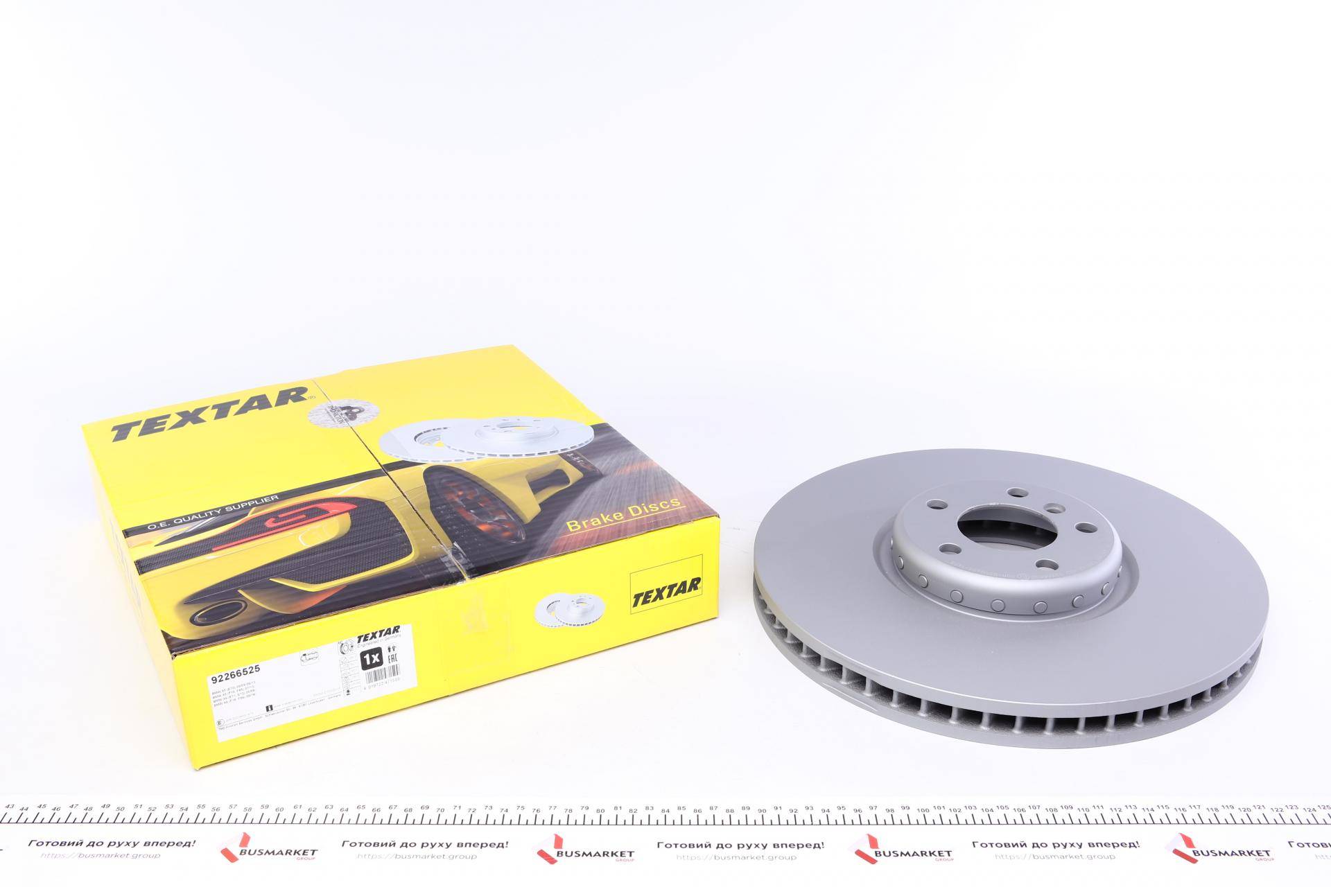 Диск гальмівний (передній) BMW X5/X6 06- (385x36) (R) PRO+