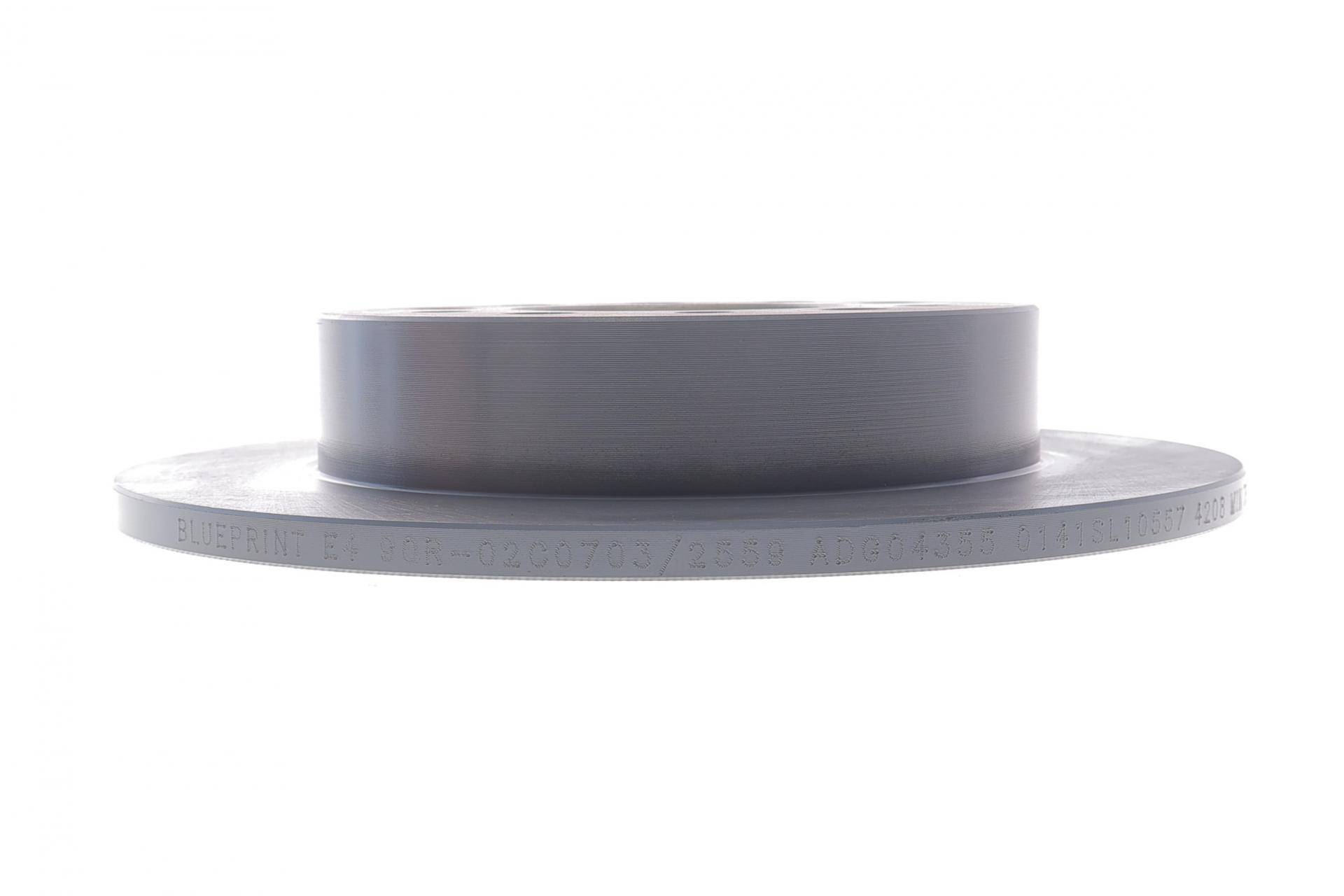 Диск гальмівний (задній) Hyundai Tiburon 06-08 (258x10)