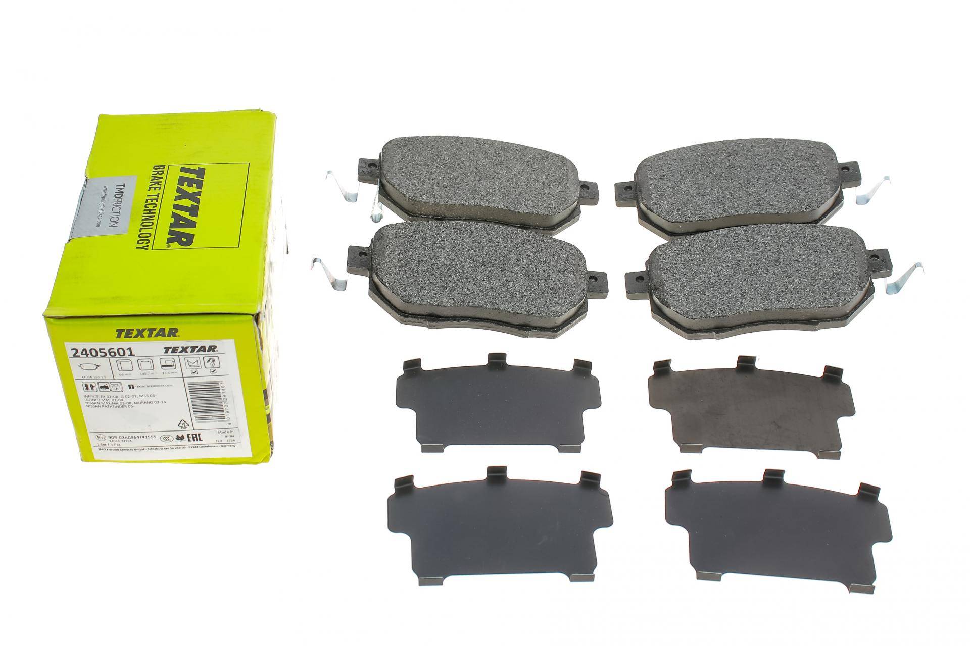 Колодки гальмівні (передні) Nissan Murano/Infiniti FX 35/45 03-