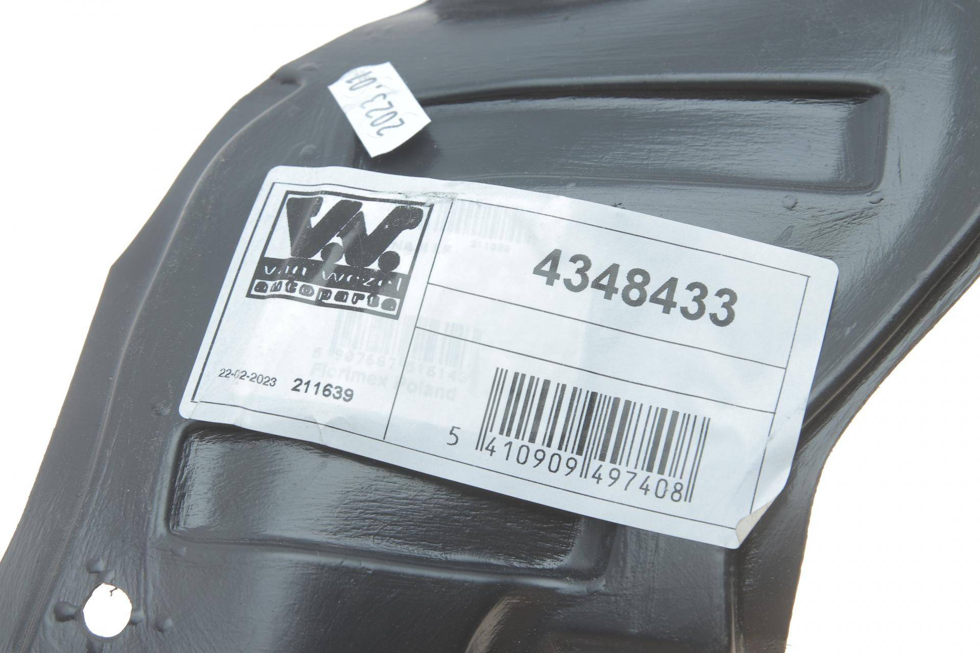 Підкрильник (передній) Renault Laguna 01-07 (L)