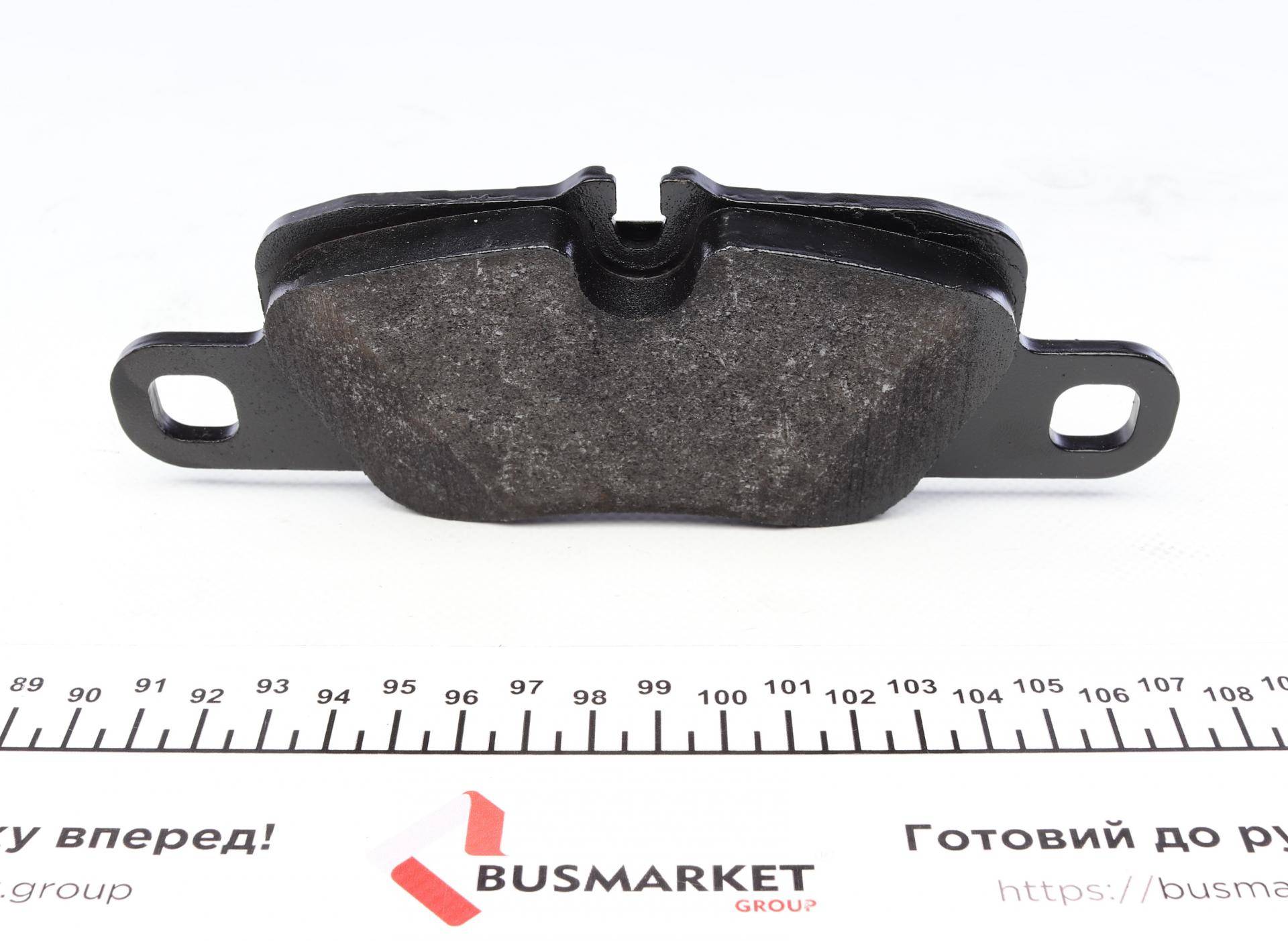 Колодки гальмівні (задні) Porsche 911/Panamera 09- (Brembo)