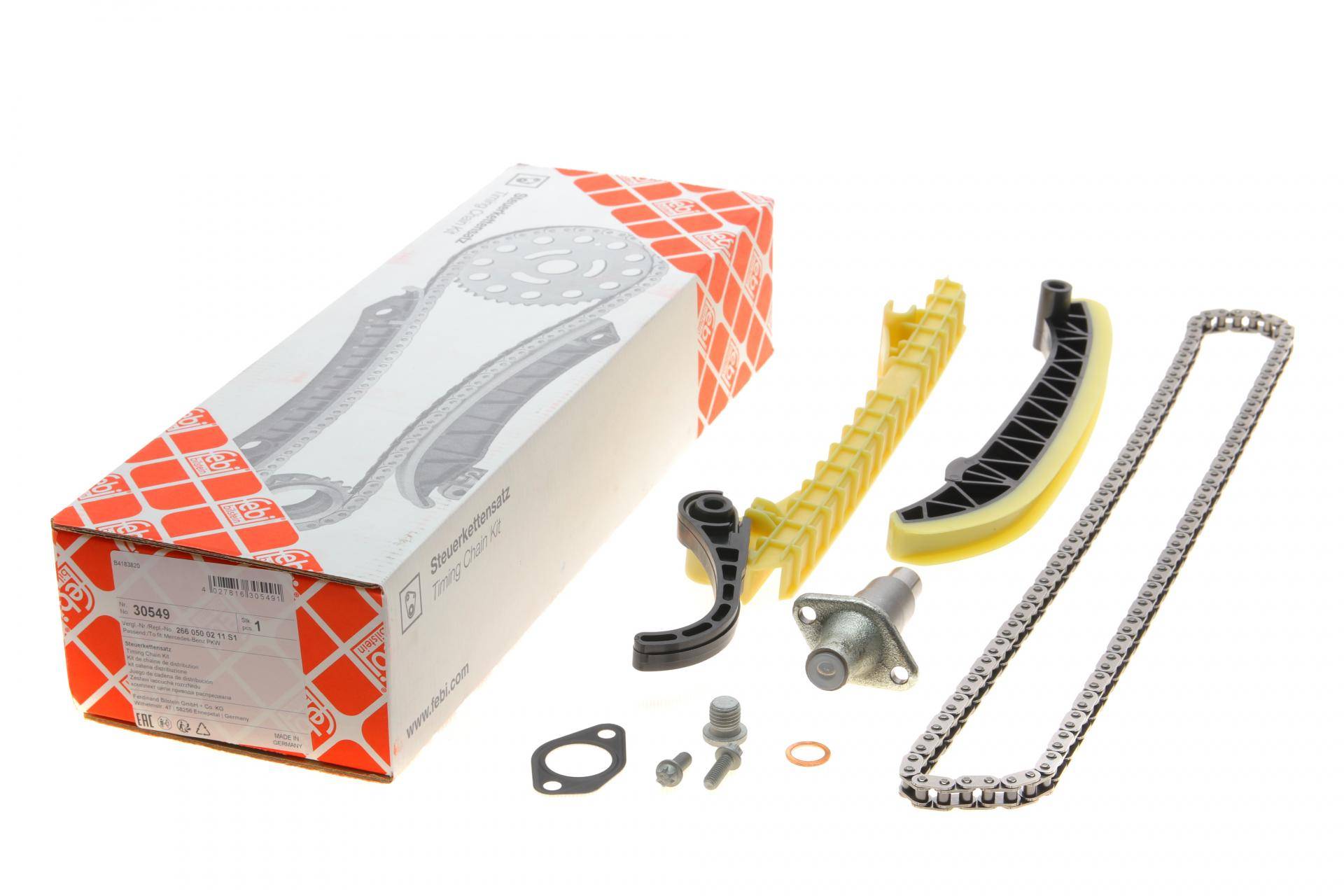 Комплект ланцюга ГРМ MB A-class (W169)/B-class (W245) 04-12