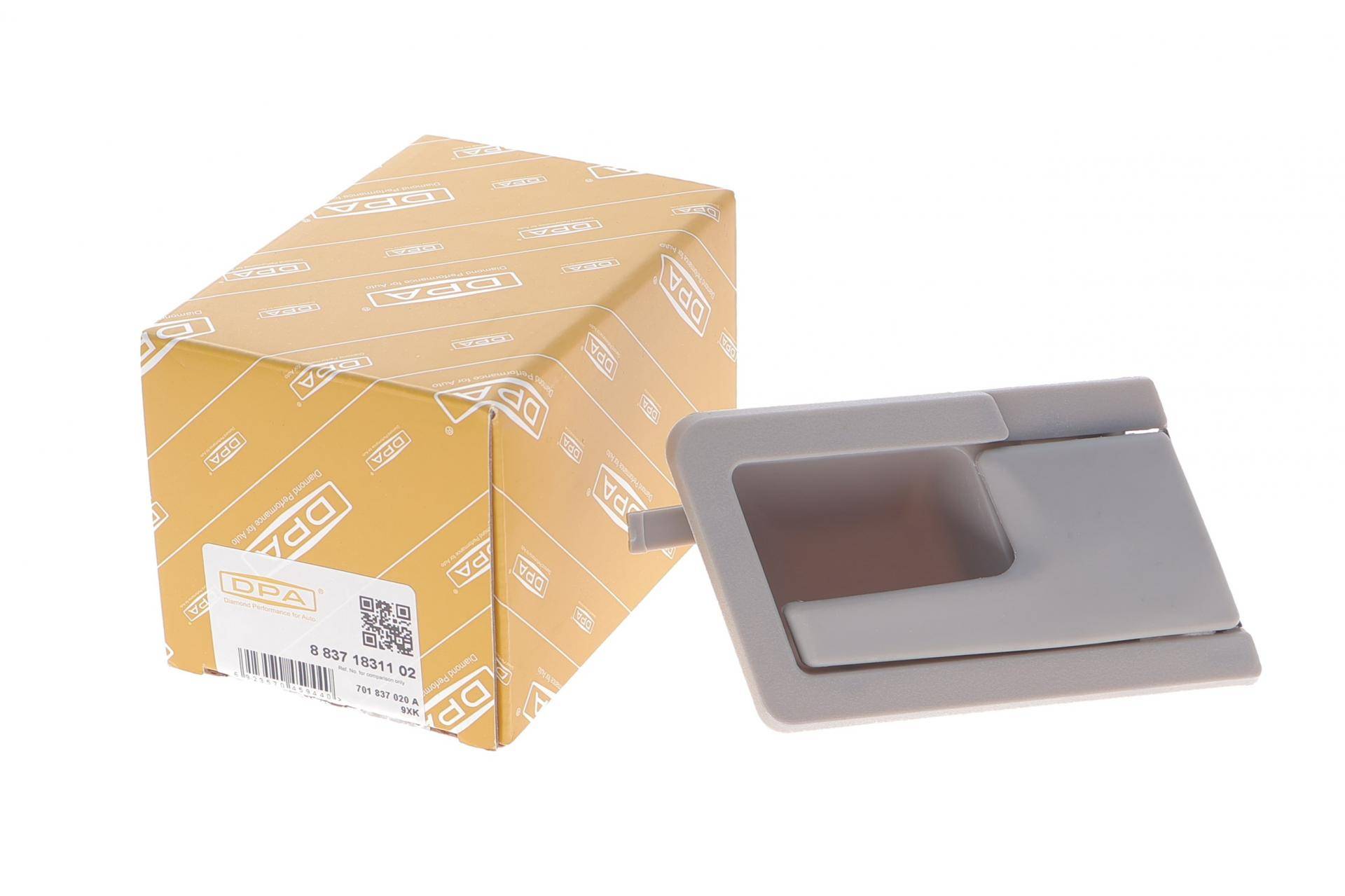 Ручка дверей (передніх/всередині) (R) VW T4 90-03 (сіра)