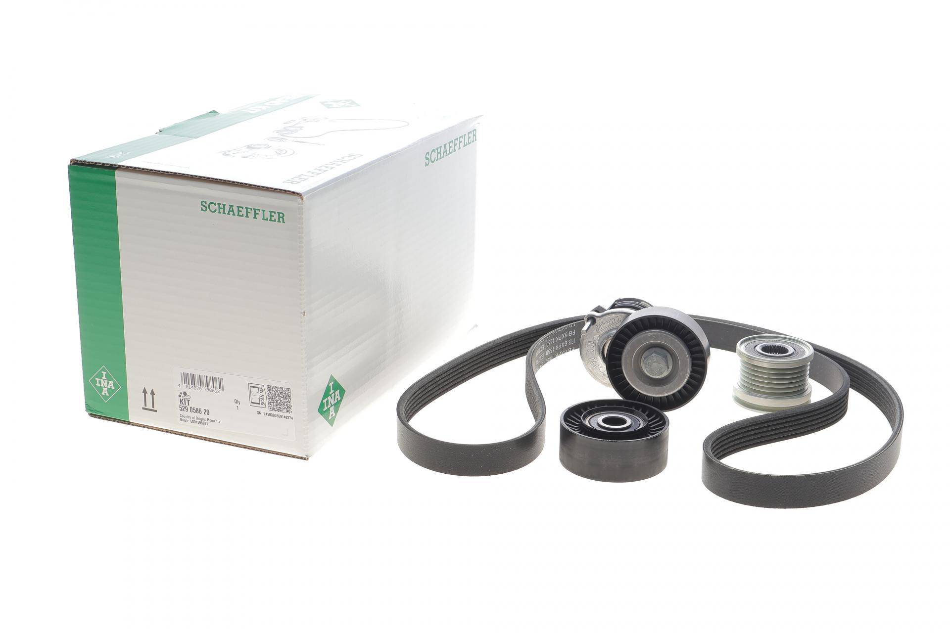 Комплект ременя генератора VW T5/T6 2.0 TDI 09- (6PK 1555)