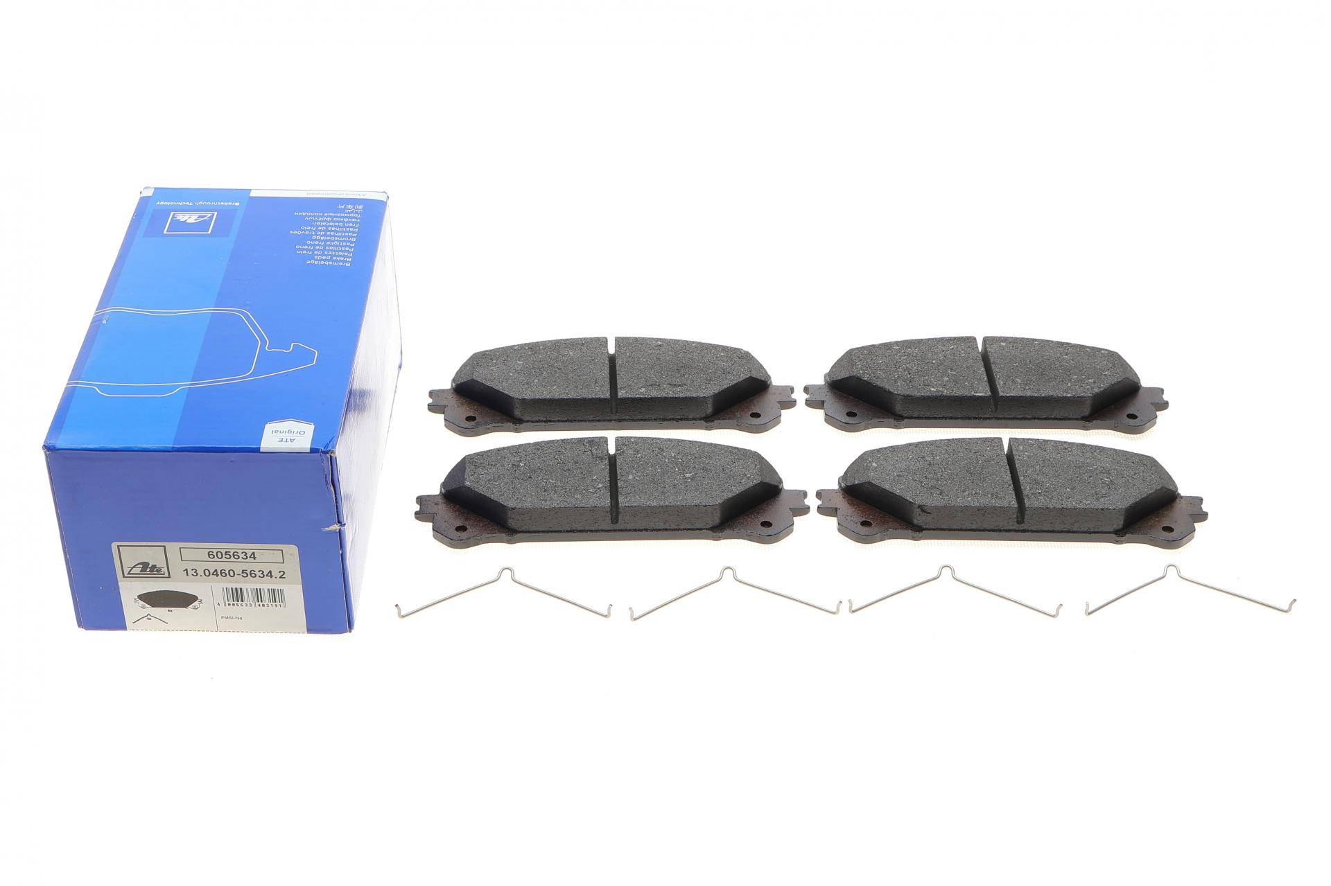 Колодки гальмівні (передні) Lexus RX 08-/Toyota Rav4 12-/Camry 17-