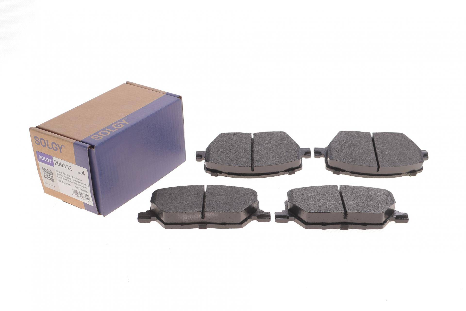 Колодки гальмівні (передні) Fiat 500X 1.4-1.6/1.6-2.0D 14-/ Jeep Renegade1.4-1.6/2.0CRD 14-