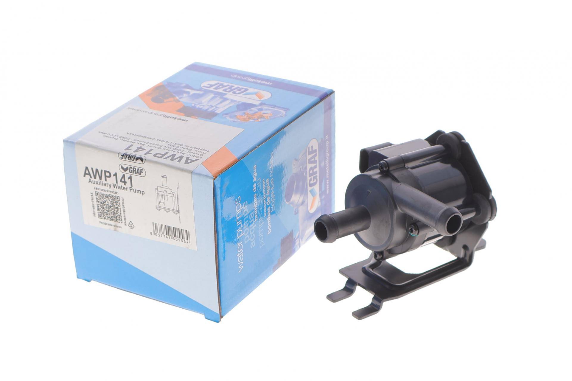 Насос системи охолодження (додатковий) Ford Mondeo V 15-/Transit Connect 1.0 EcoBoost 13-