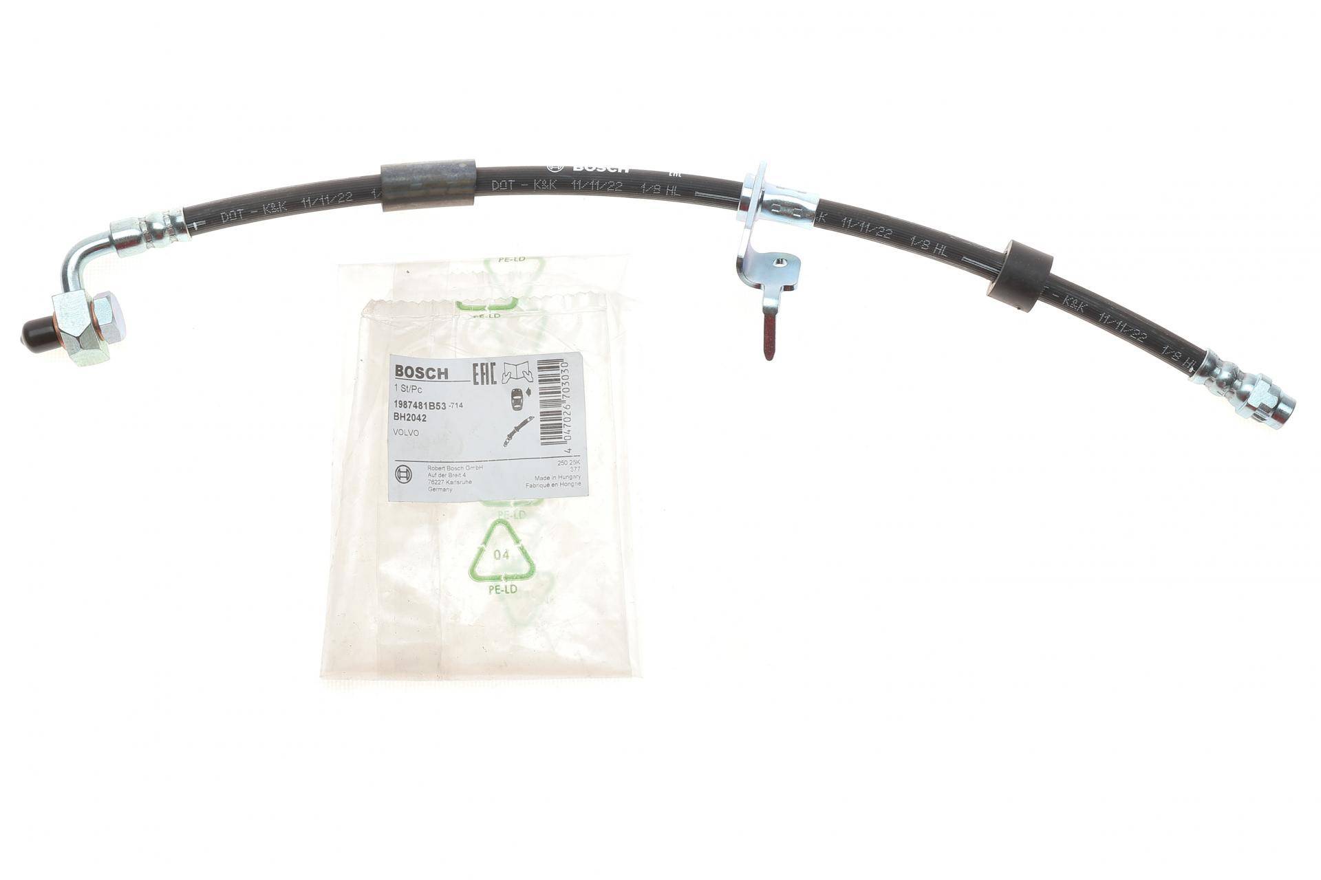 Шланг гальмівний (передній) (R) Volvo XC60/XC90 2.0 17-(L=430mm)