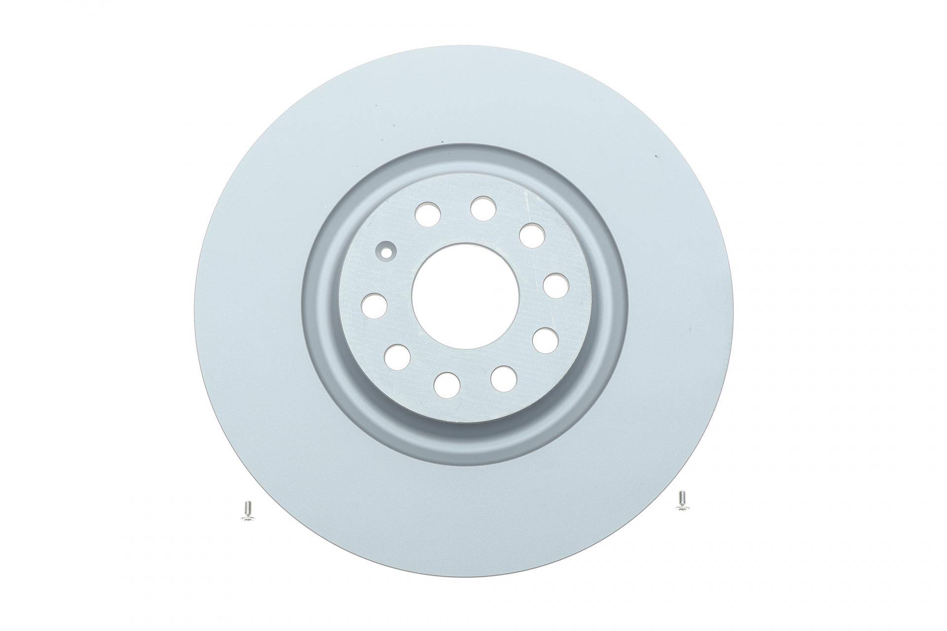 Диск гальмівний (передній) Audi A3/Skoda Octavia/VW Golf 13-/Passat 08- (340x30) (з покриттям) (вент.)
