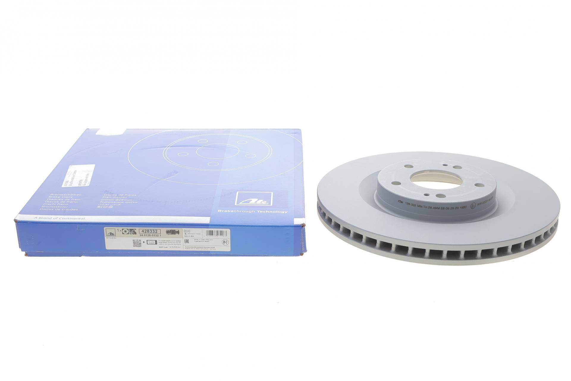 Диск гальмівний (передній) Mitsubishi Outlander 12-/Eclipse Cross 17- (320x28)