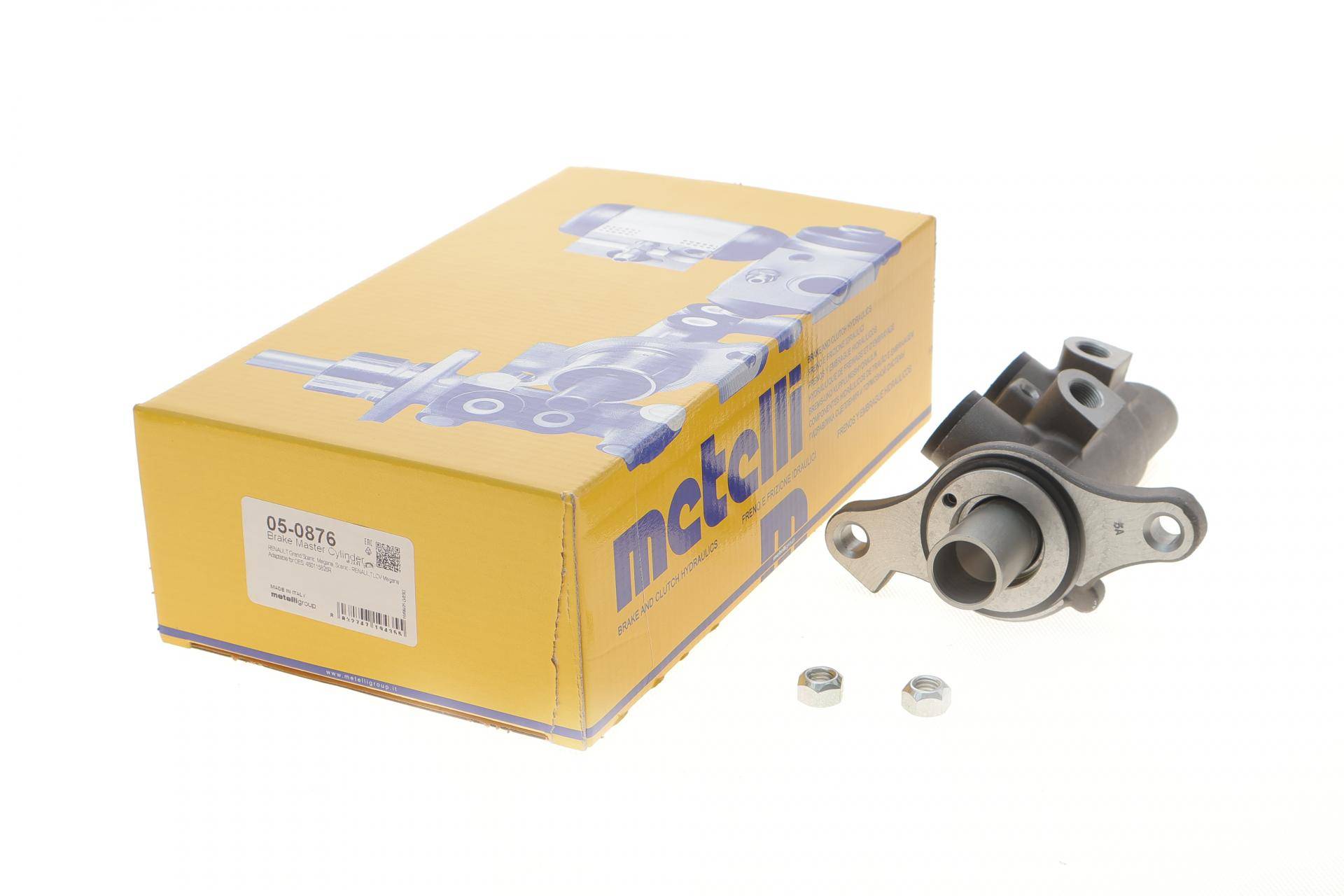 Циліндр гальмівний (головний) Renault Megane III/Scenic IIIi 08- (d=23.81mm) Alu