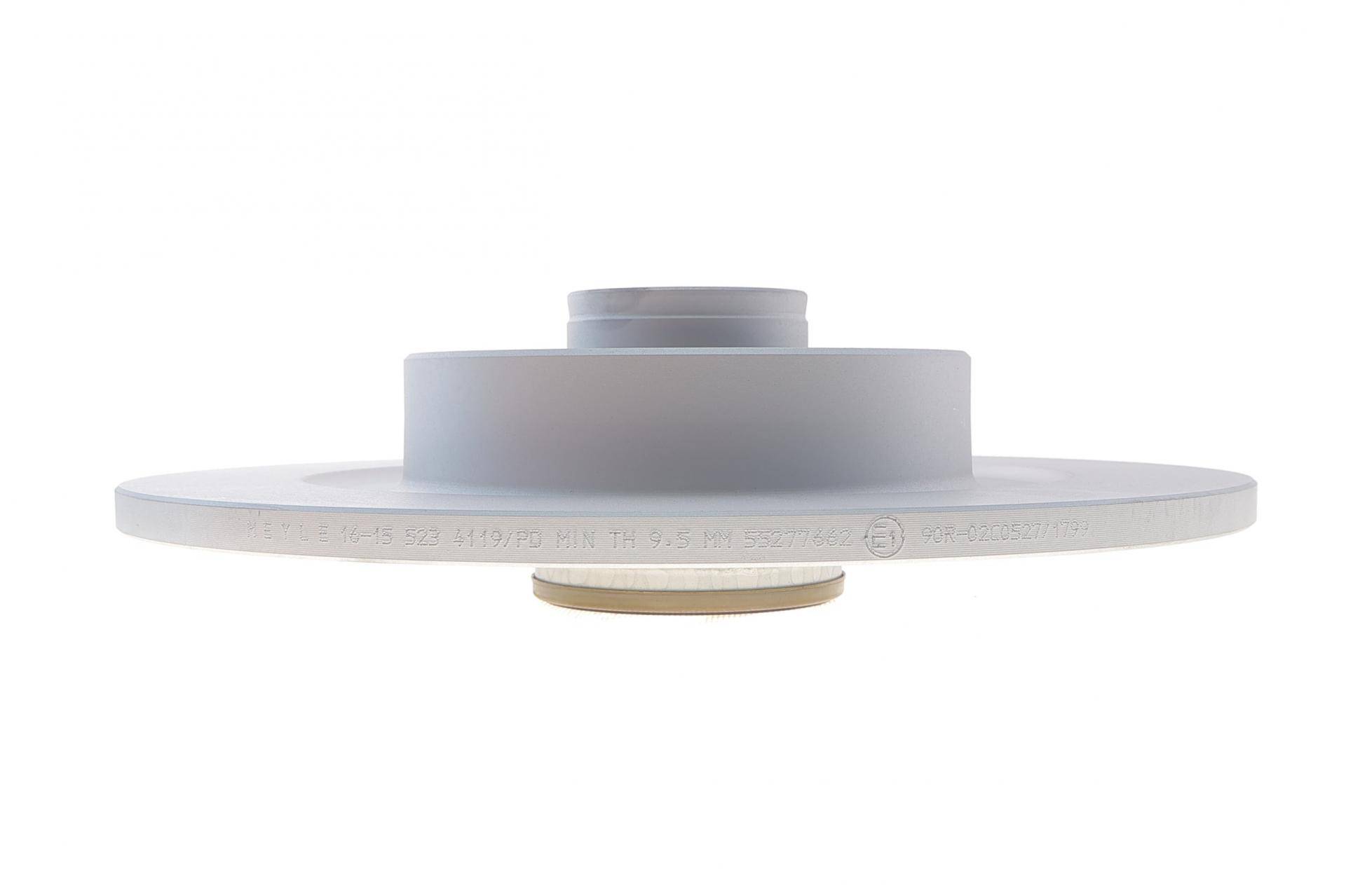 Диск гальмівний (задній) Renault Laguna III 08- (300x11) (+ABS) (з підшипником)