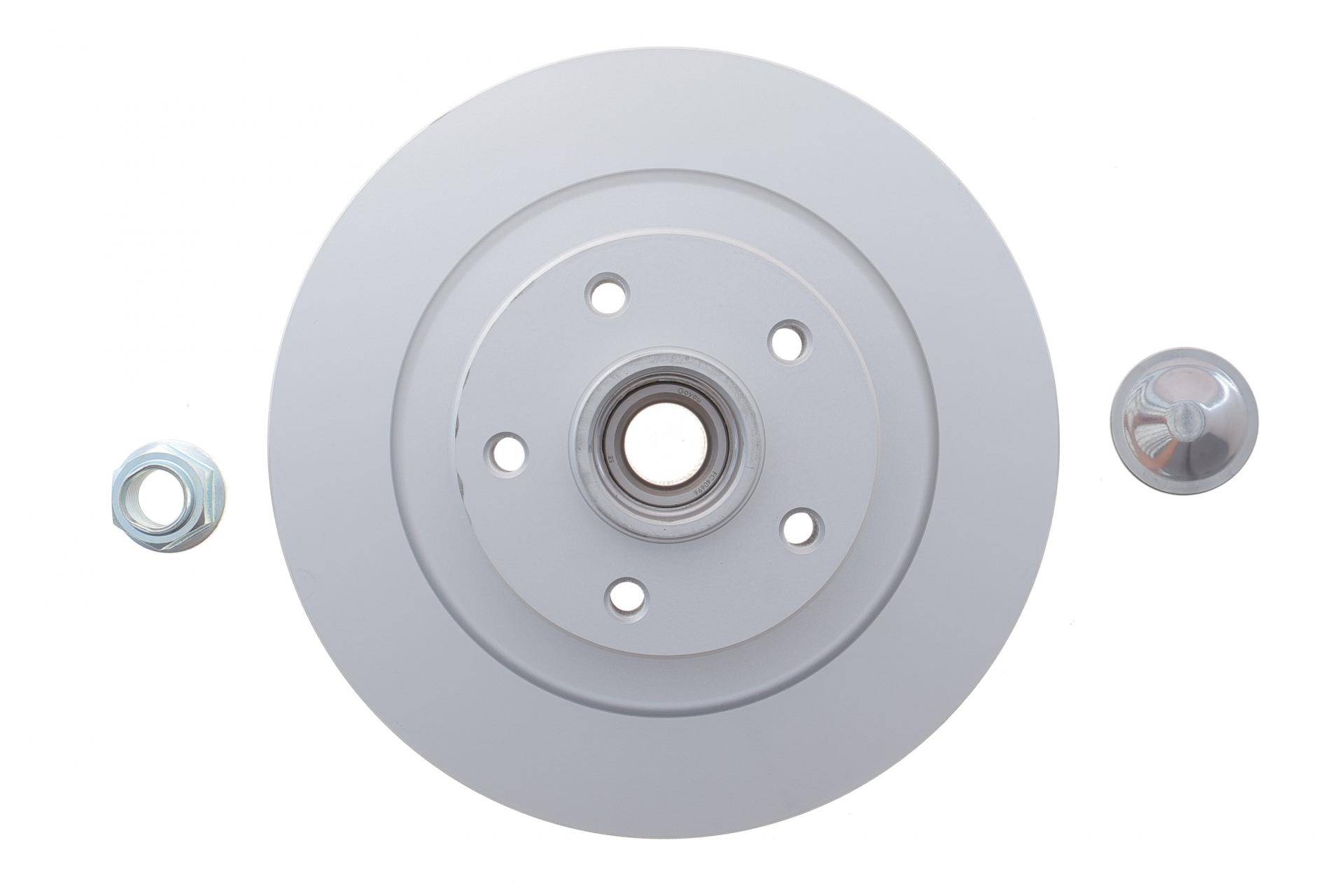 Диск гальмівний (задній) Renault Laguna III 08- (300x11) (+ABS) (з підшипником)