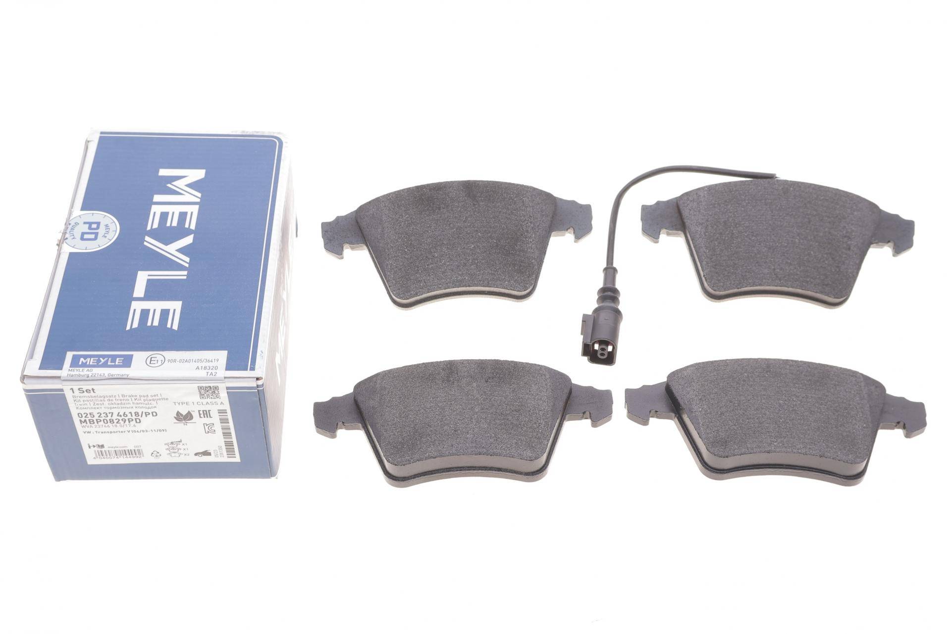 Колодки гальмівні (передні) VW T5 03- (Platinum)