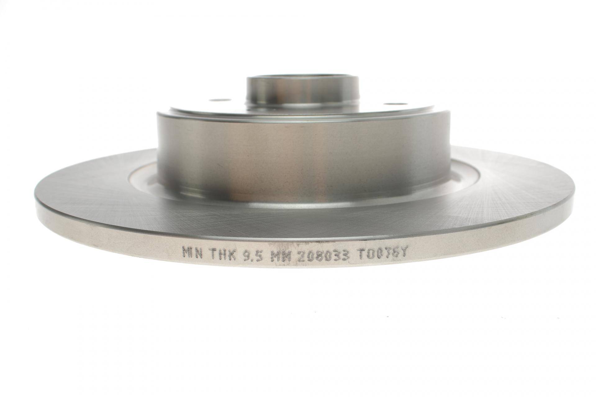 Диск гальмівний (задній) Renault Scenic II 03- (274x11) (+ABS) (з підшипником)