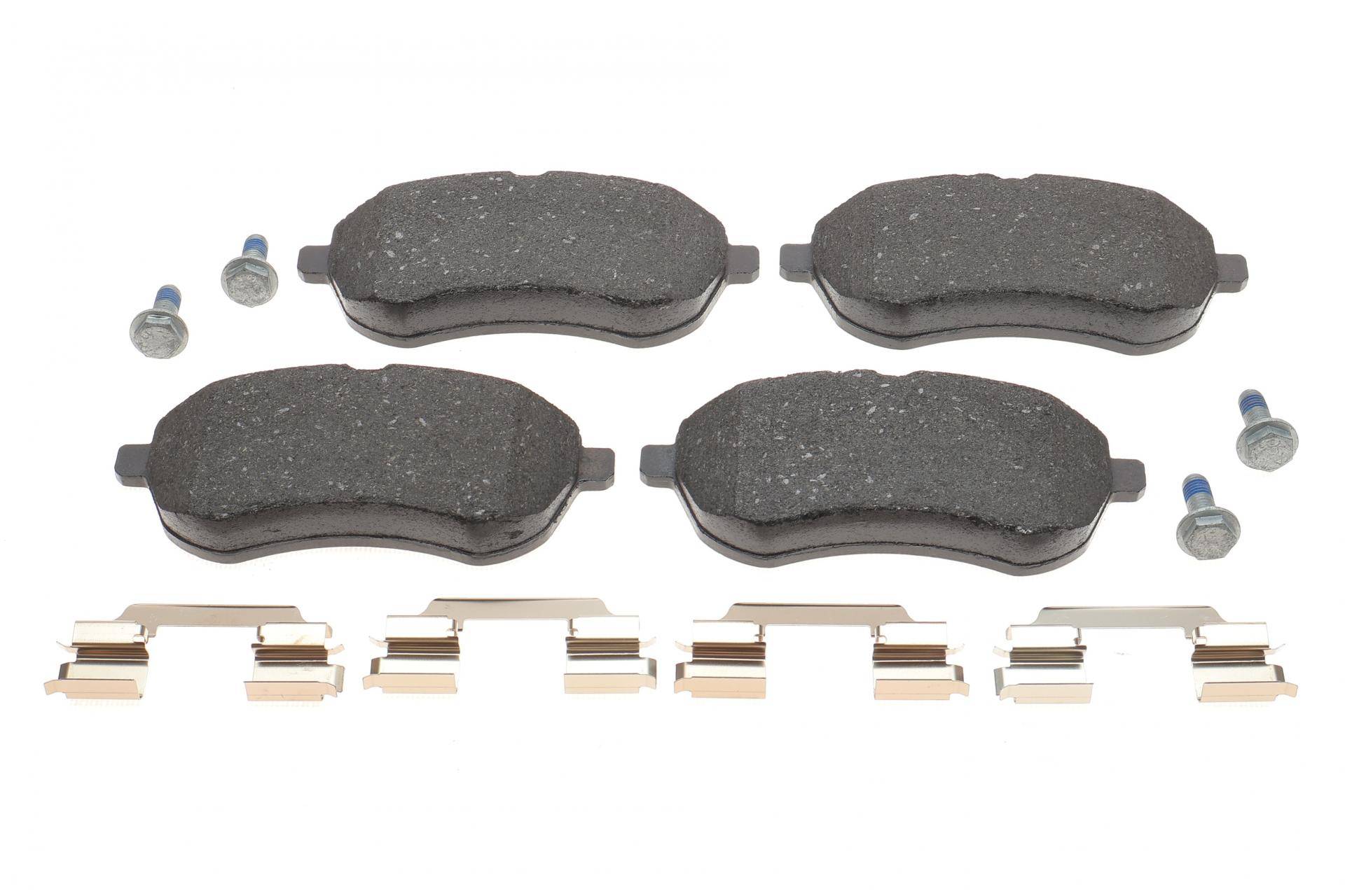 Колодки гальмівні (передні) MB C-class (S204/W204) 07- (TRW)