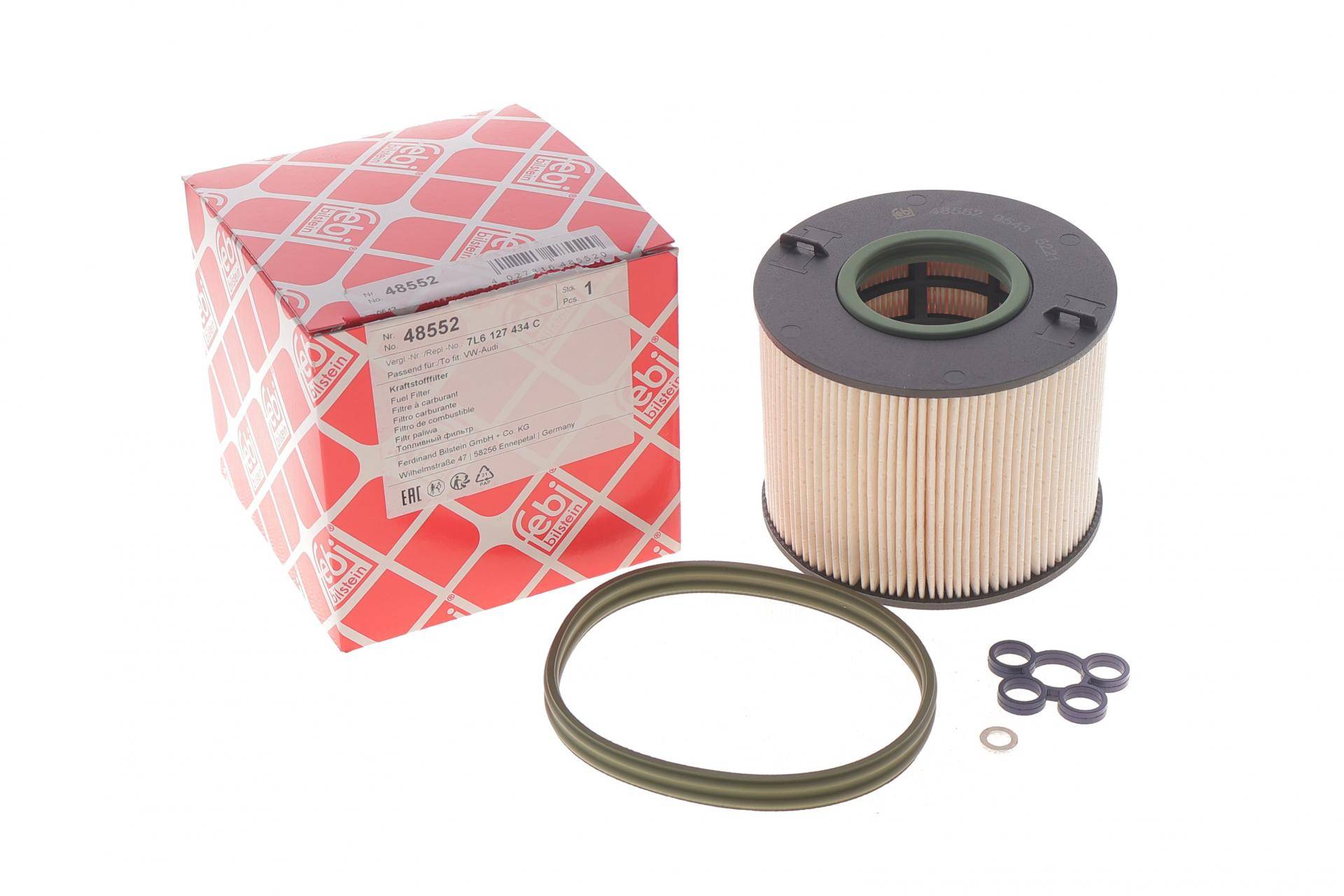 Фільтр паливний Audi Q7 3.0TDI V6 quattro/4.2TDI V8 quattro 06-15/VW Touareg 3.0TDI V6 04-10