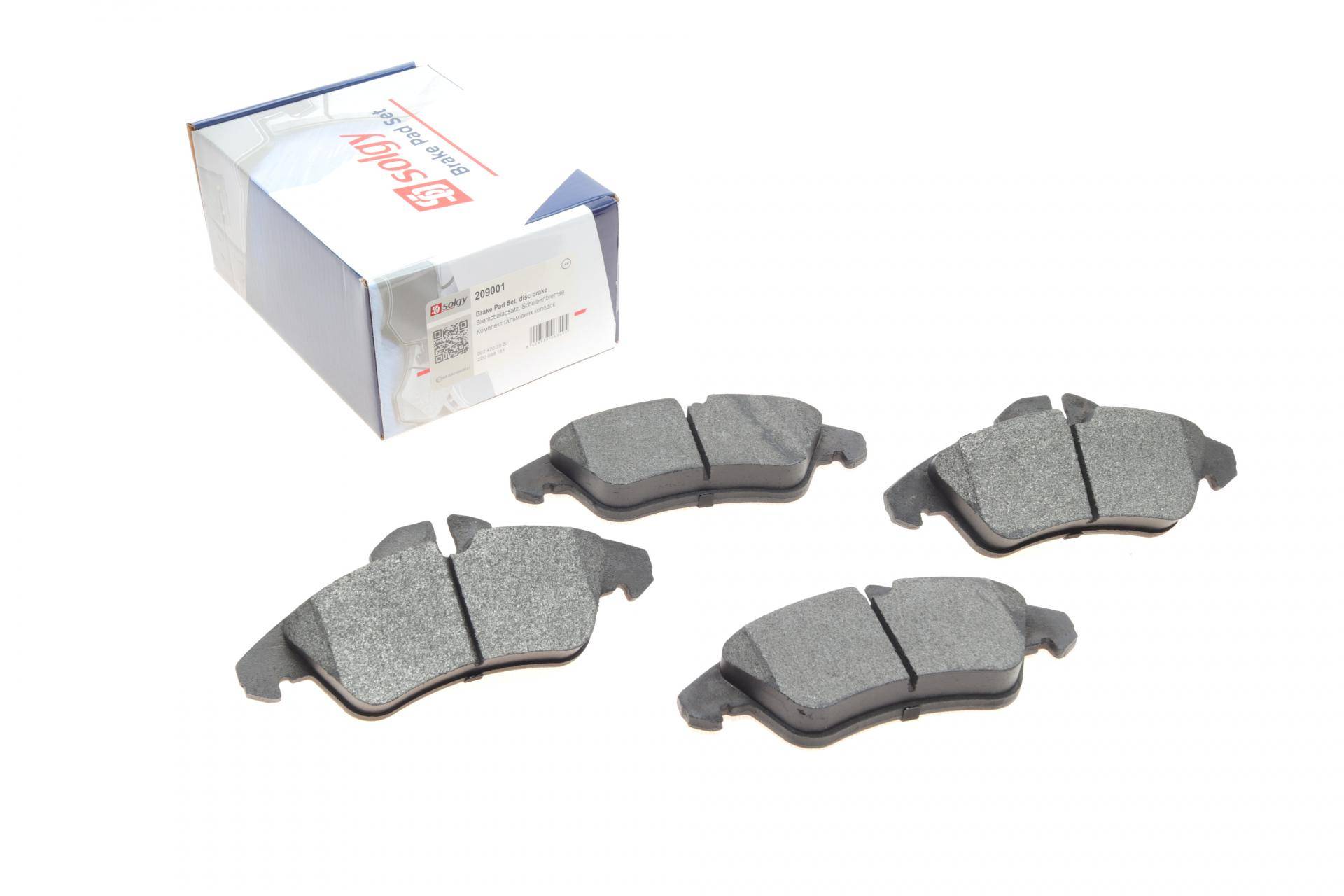 Колодки гальмівні (передні) MB Sprinter 208-316 96- (Ate)