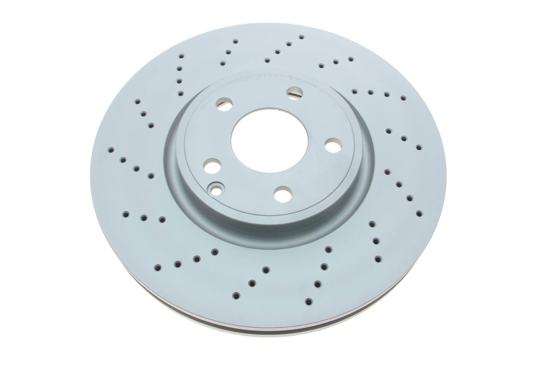 Диск гальмівний (передній) MB CLS (C218) 11- (322x32) (з вентиляцією) (з отворами) (з покриттям)