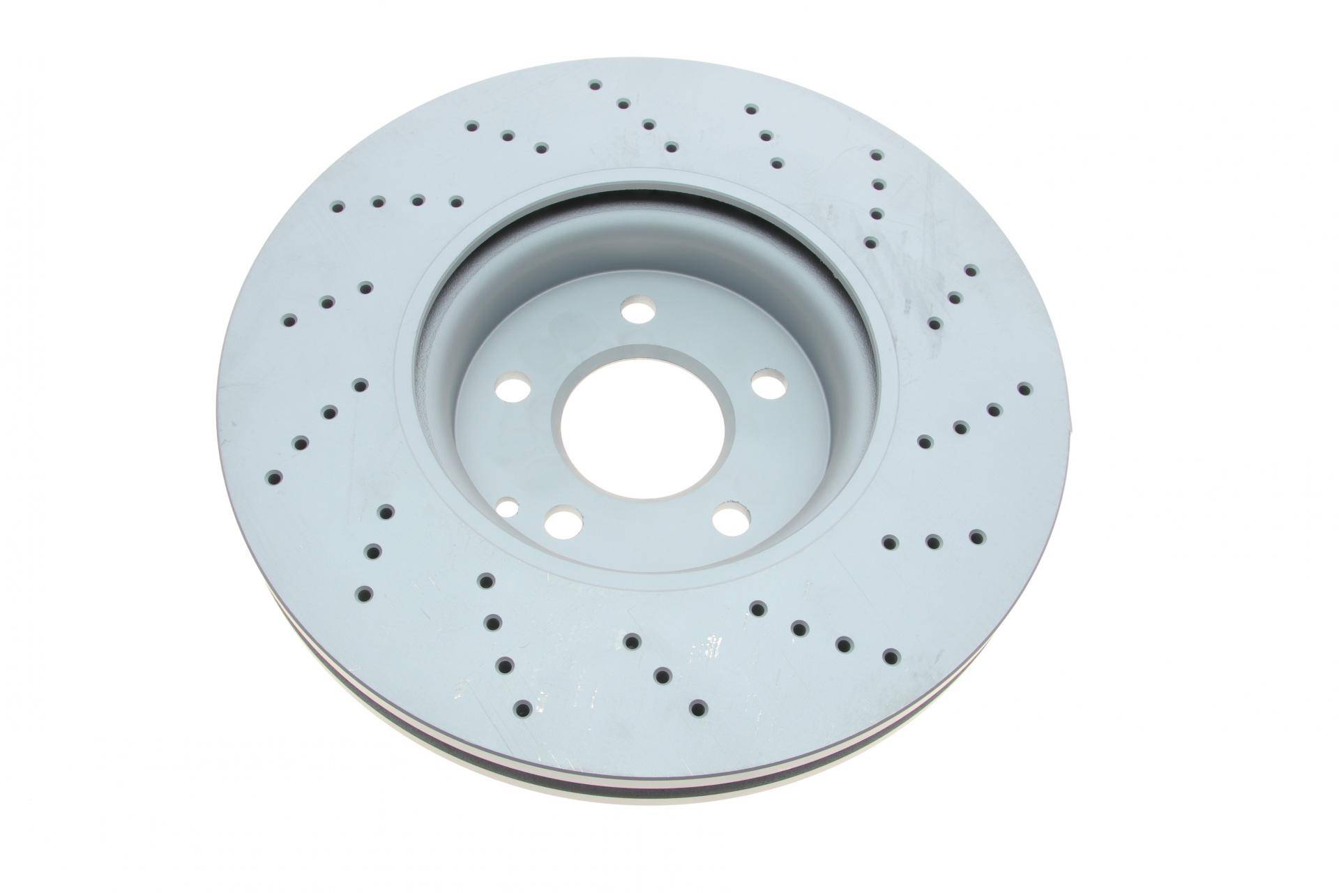 Диск гальмівний (передній) MB CLS (C218) 11- (322x32) (з вентиляцією) (з отворами) (з покриттям)