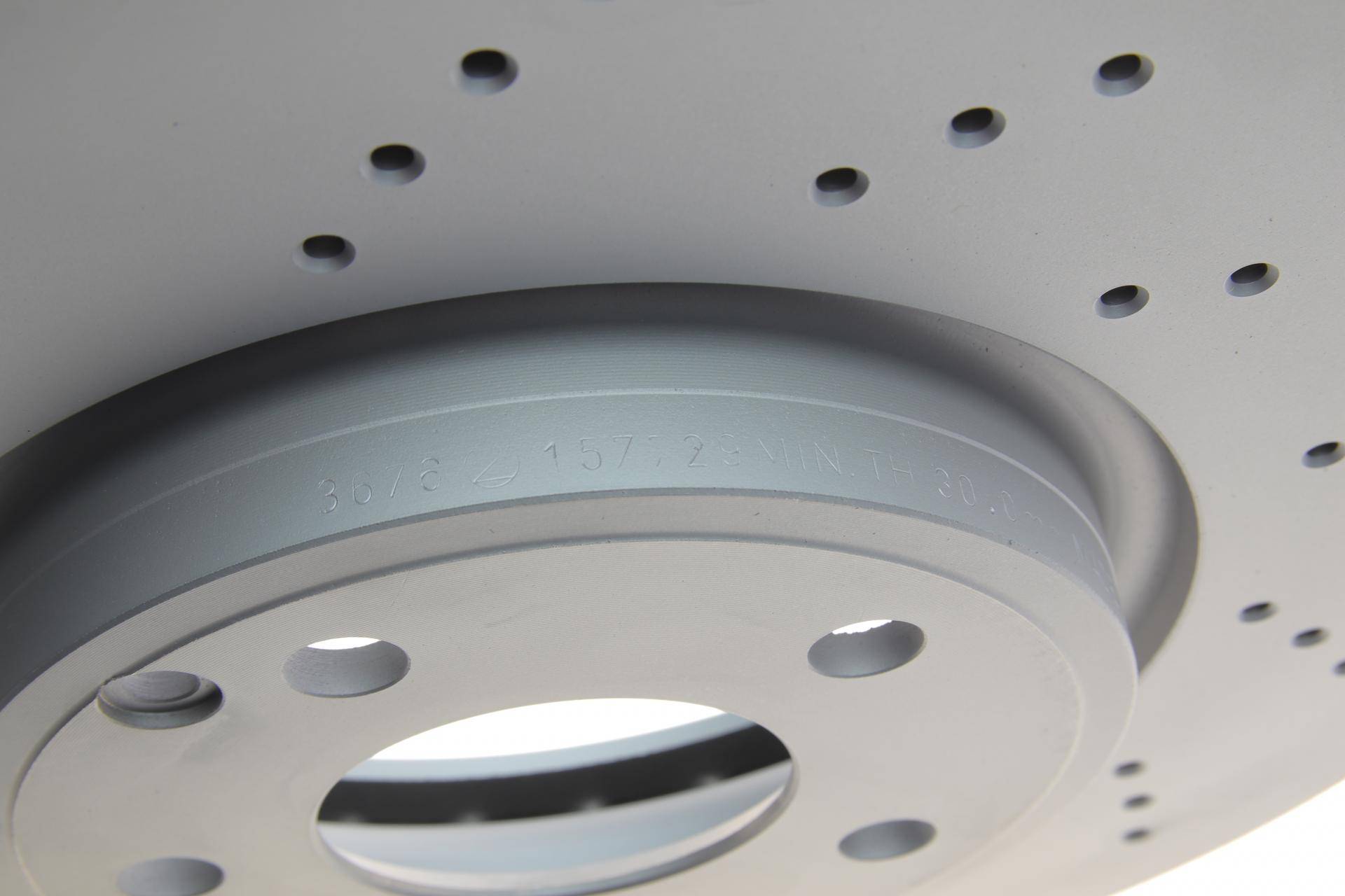 Диск гальмівний (передній) MB CLS (C218) 11- (322x32) (з вентиляцією) (з отворами) (з покриттям)