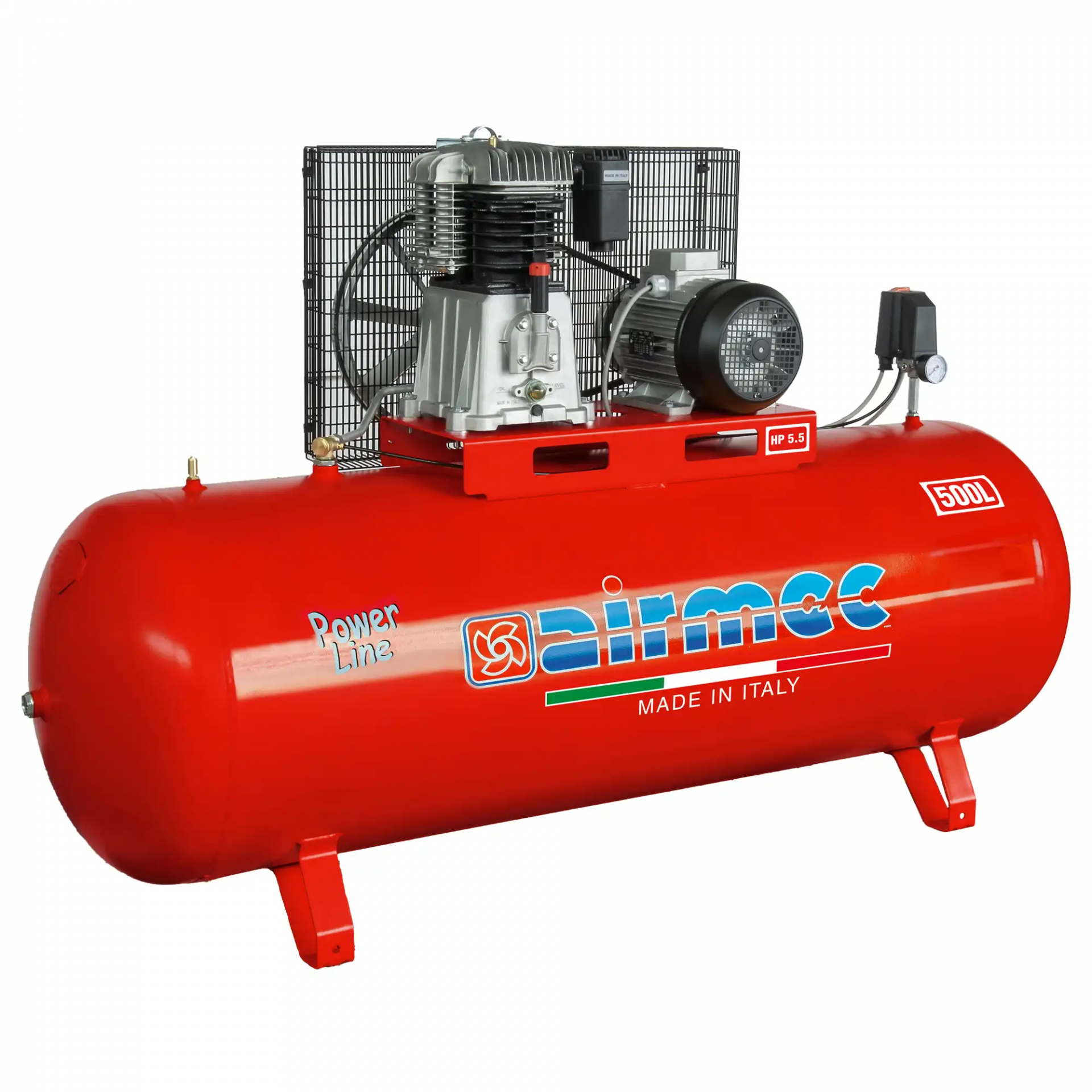 Компресор пневматичний поршневий CFT 500-7,5 NB7/500 л/400 В/5,5 кВт/860 л/хв