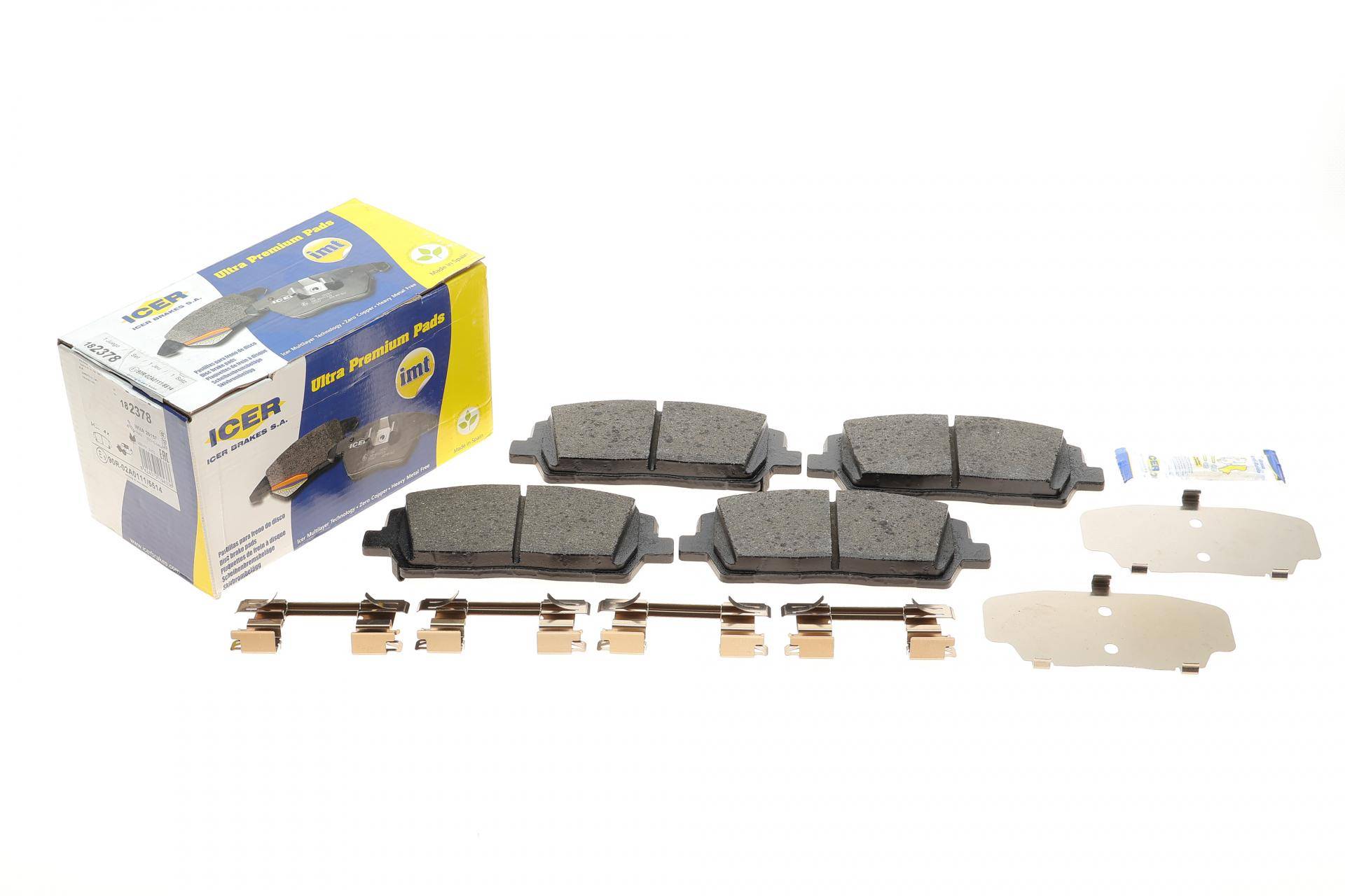 Колодки гальмівні (передні) Hyundai Santa Fe/Palisade 18-/Kia Sorento 15-/Telluride 19-