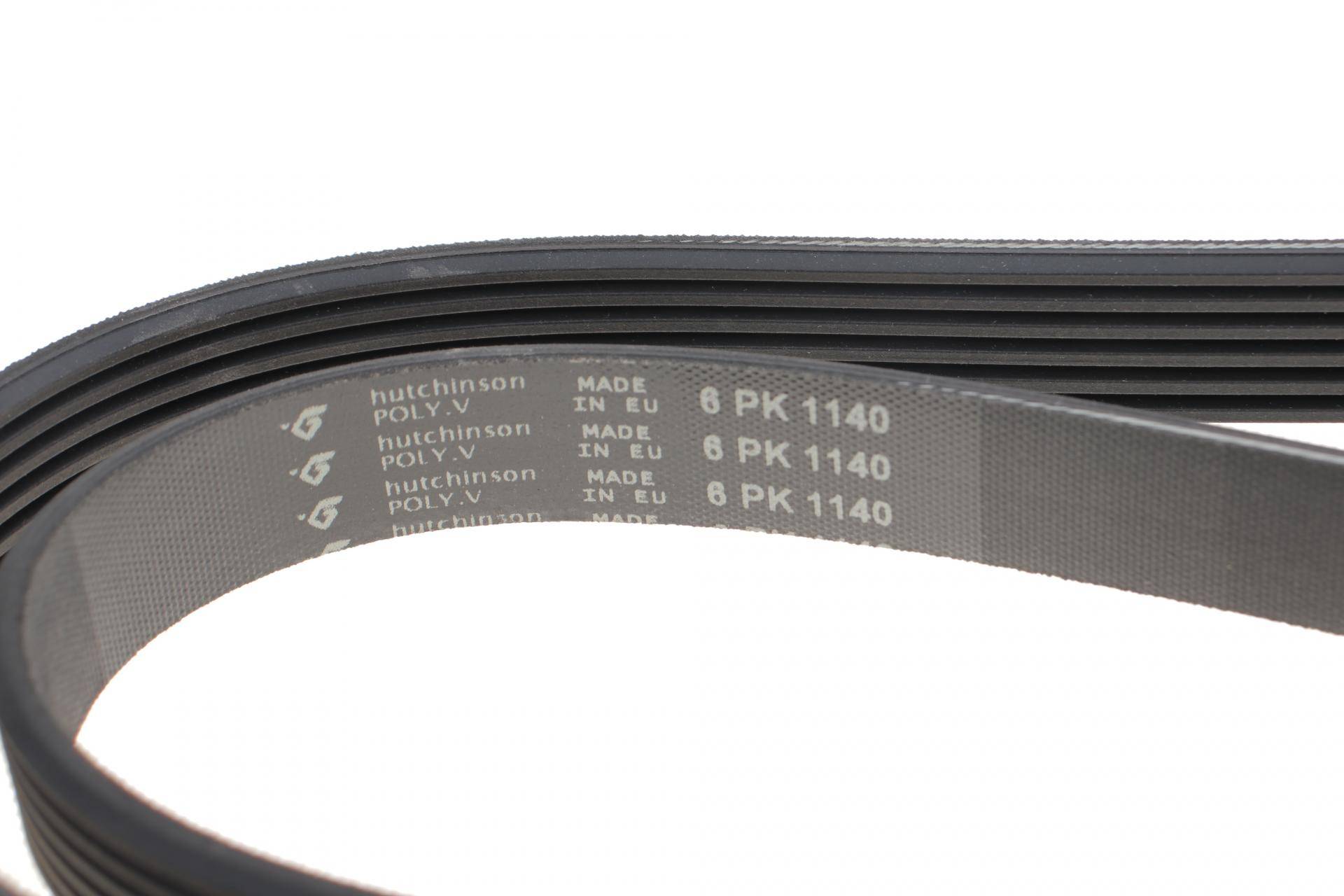 Ремінь генератора VW Caddy/T5 1.9TDI/ Renault Trafic 1.9D (6PK1140)