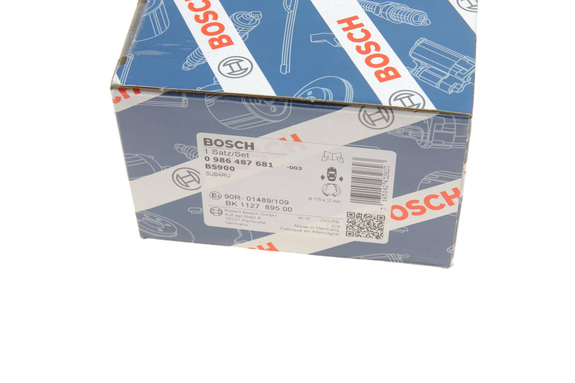 Колодки ручника Subaru Forester2.0/2.5i AWD 97-08 (170x31.5)