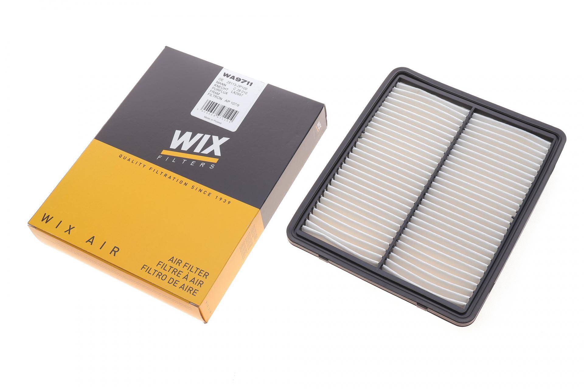 Фільтр повітряний Hyundai Santa Fe 2.4 VVT 10-12/Grandeur 3.0 11-/Kia Sorento 2.4VVT/LPG 09-