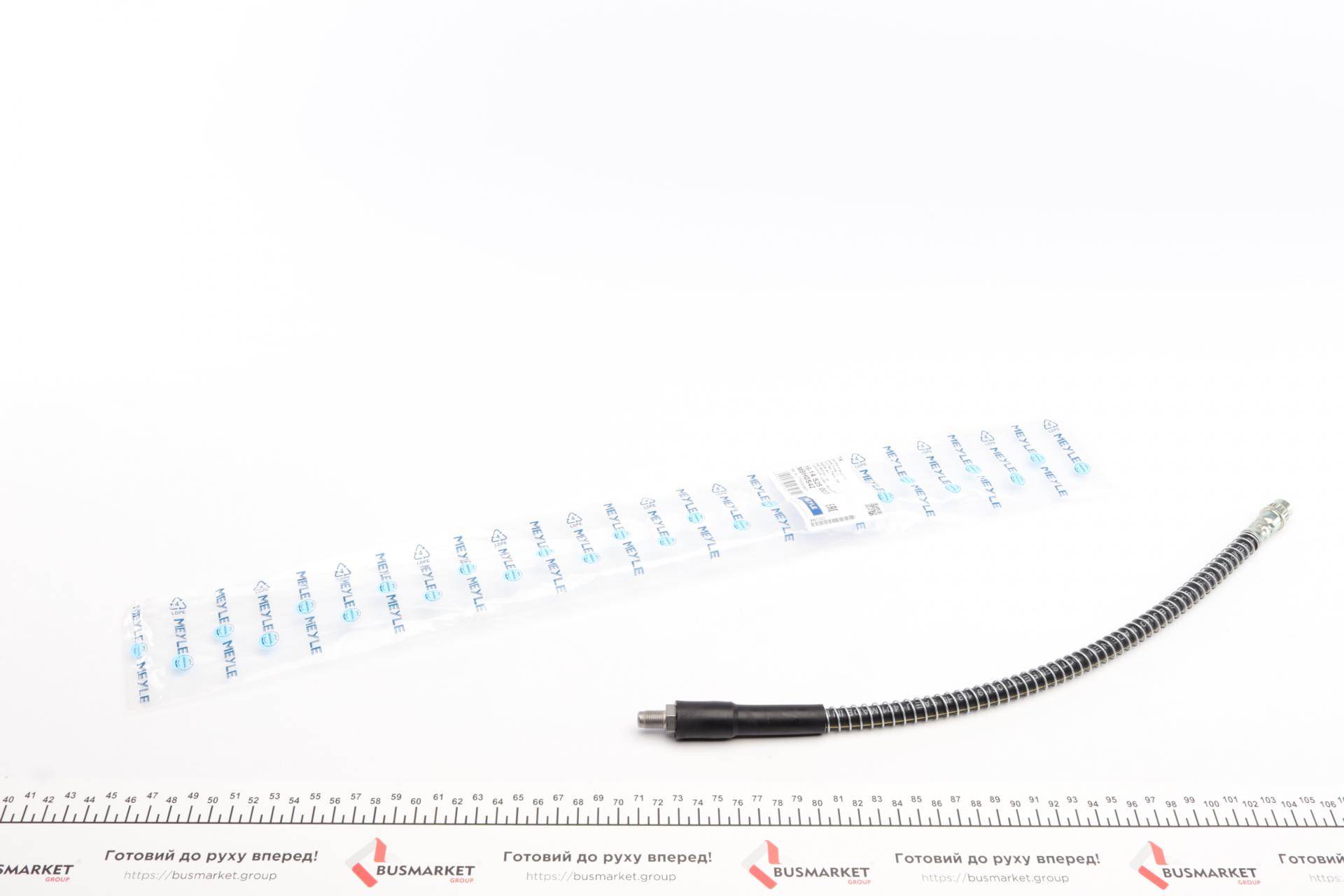 Шланг гальмівний (задній) Renault Master/Opel Movano 98- (L=435mm)