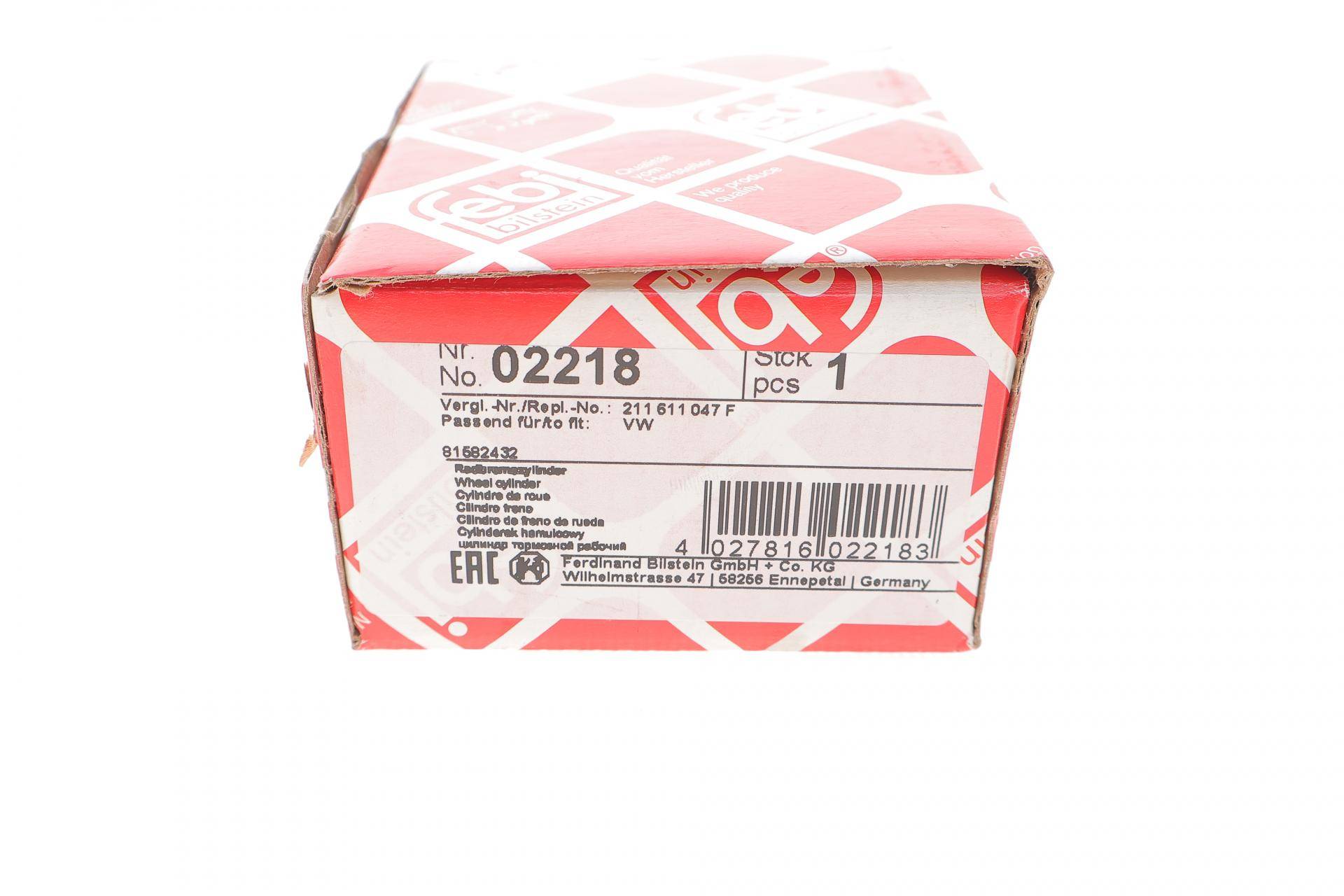 Циліндр гальмівний (задній) VW T3 1.6-2.1 68-92 (d=23.81mm)