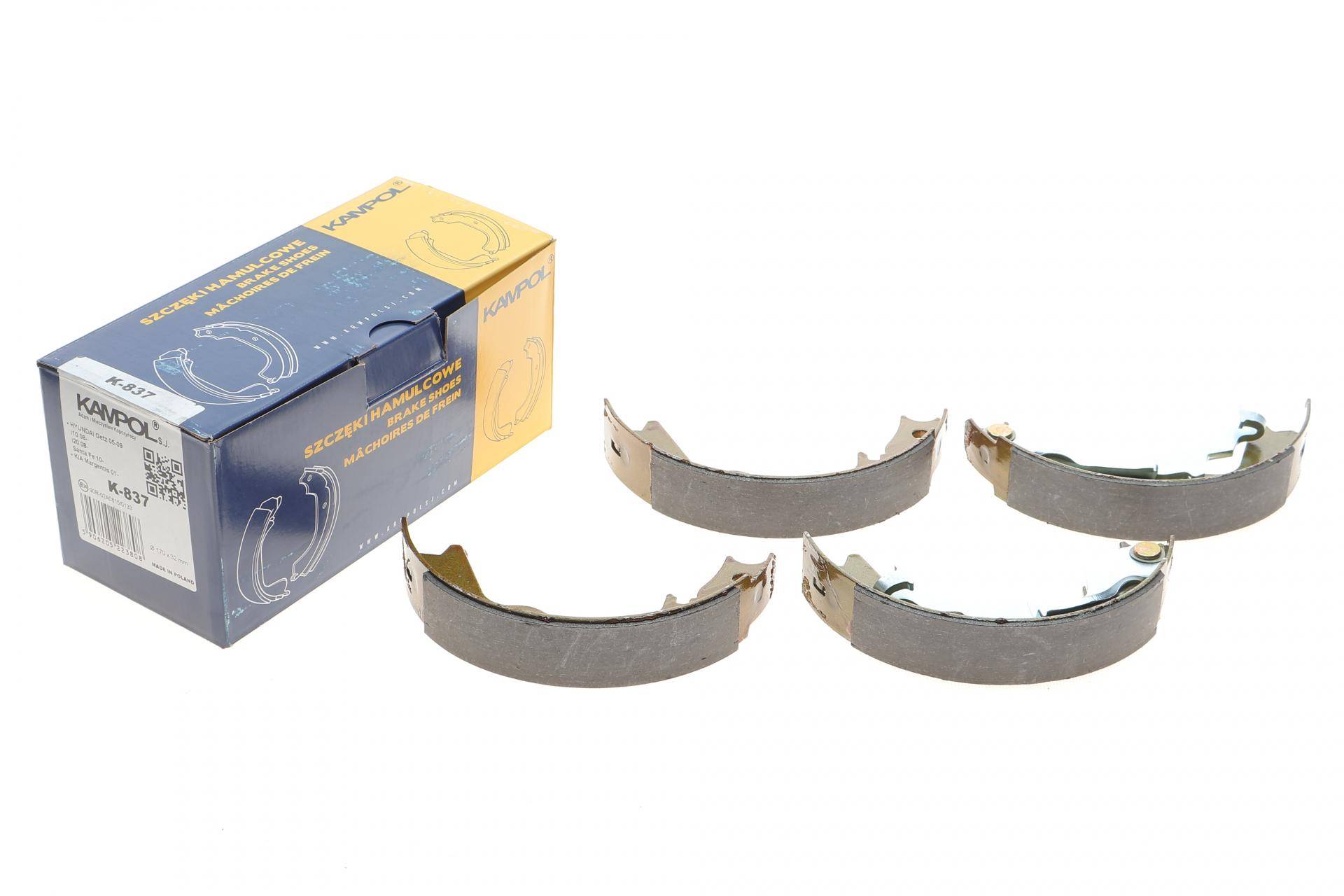 Колодки ручника Hyundai Sonata/i20 98- (170x32)