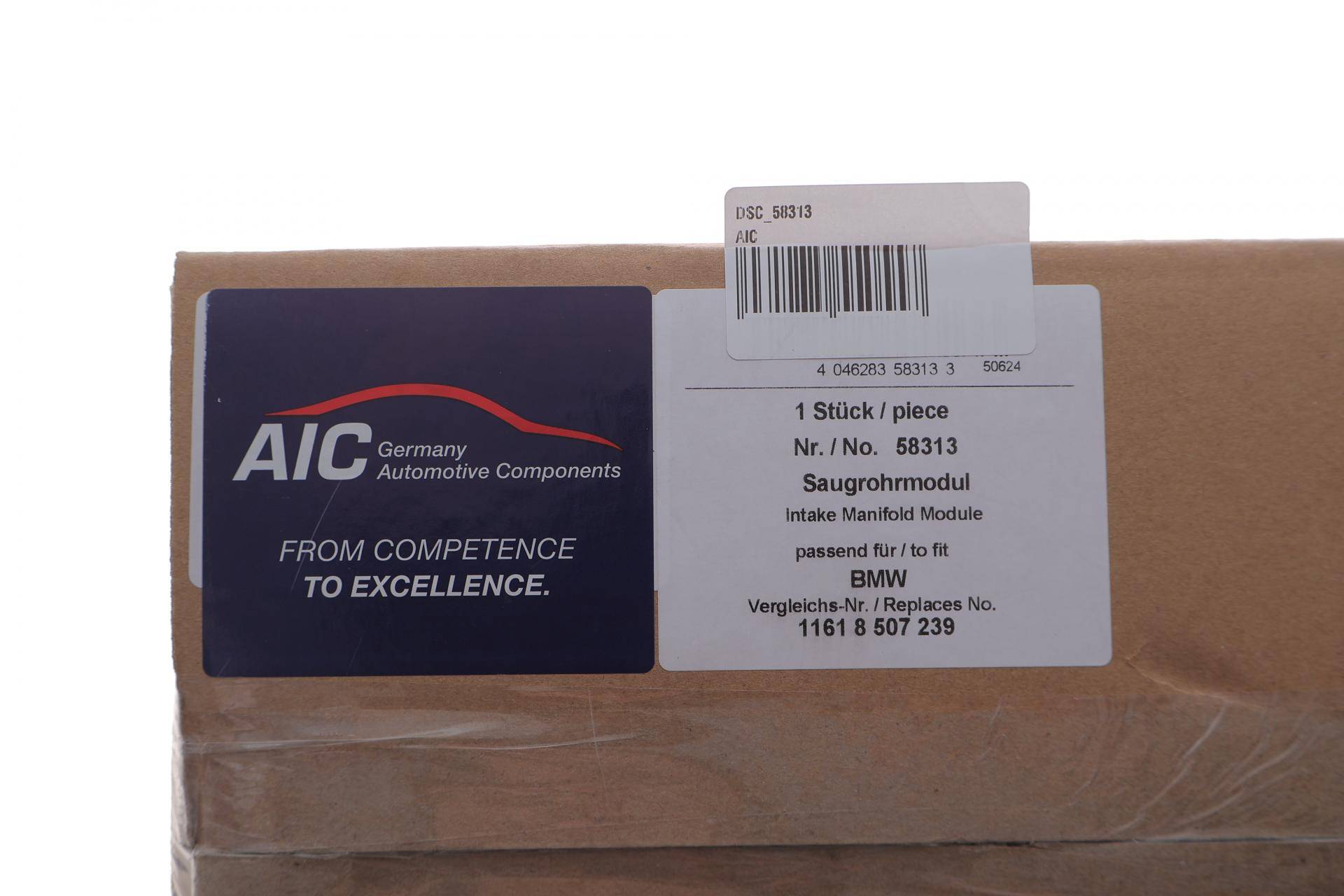 Колектор впускний BMW 3 (E90/F30) 2.0d 10-16 (N47) (без регулювального елементу) (з прокладкою)(відсутній фітинг)