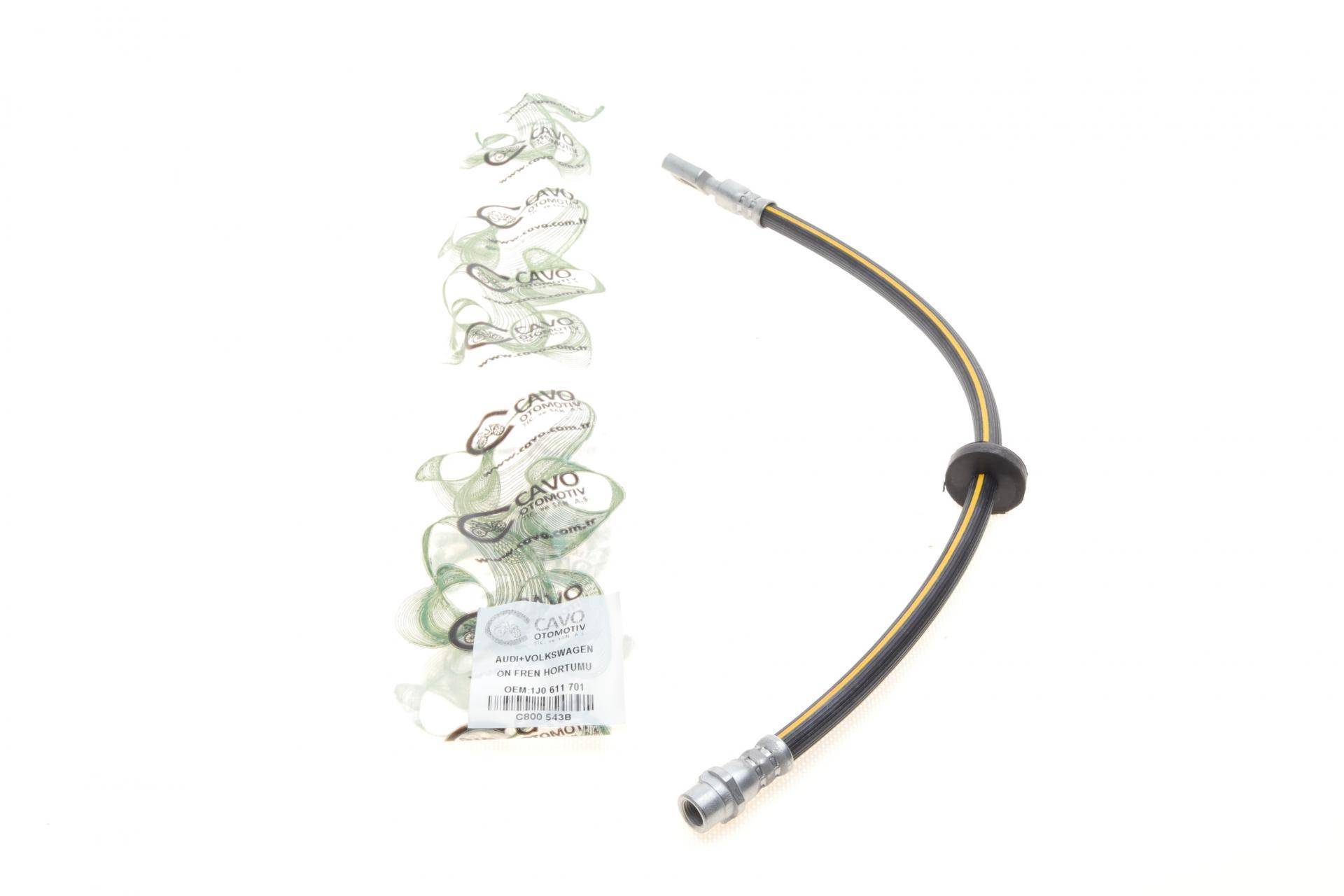 Шланг гальмівний (передній) VW Golf IV 1.4-2.3 TDI/FSI/SDI 97-06