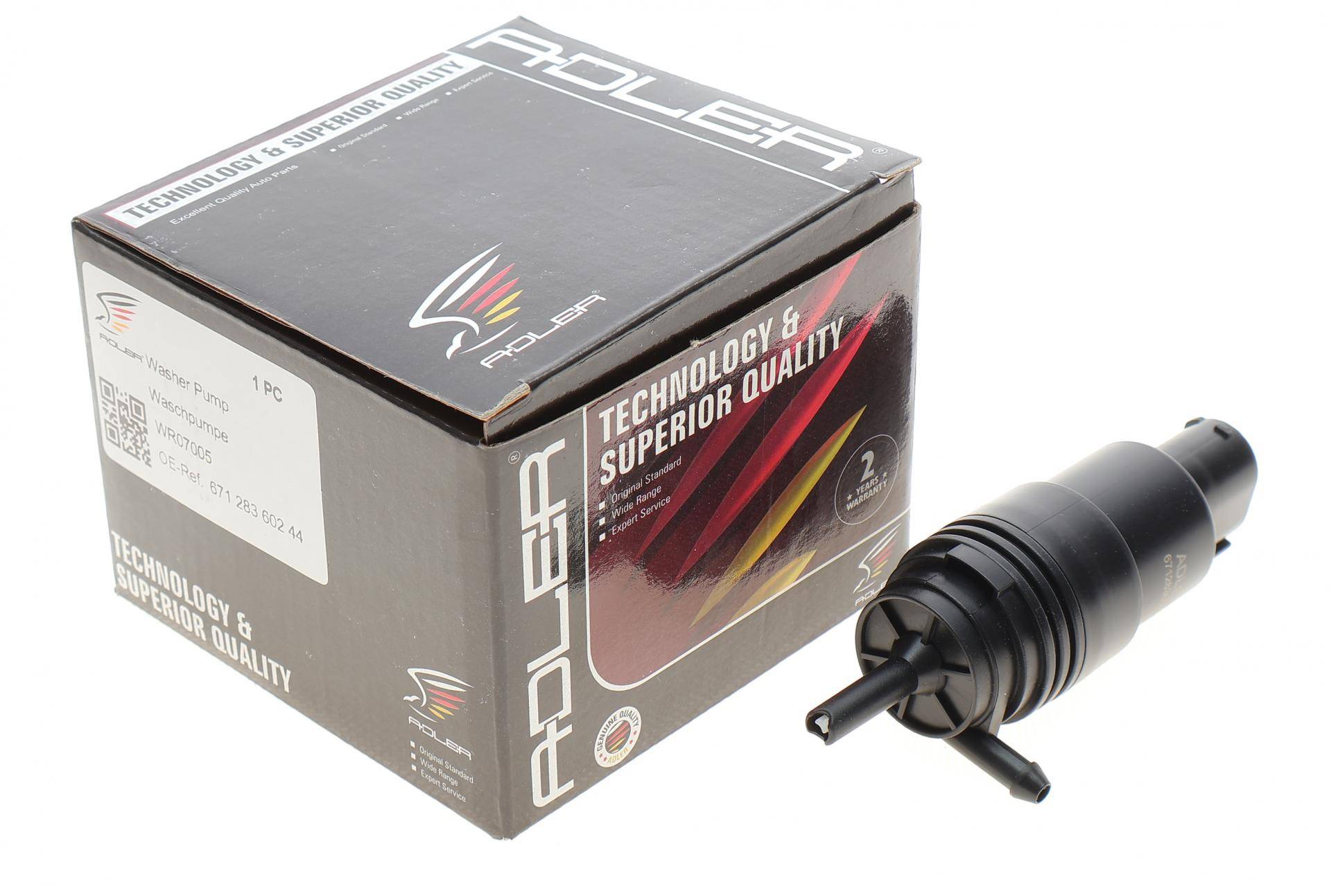 Насос омивача скла (моно) BMW 5 (E39)/7 (E38) 2.3-4.0i 95-03