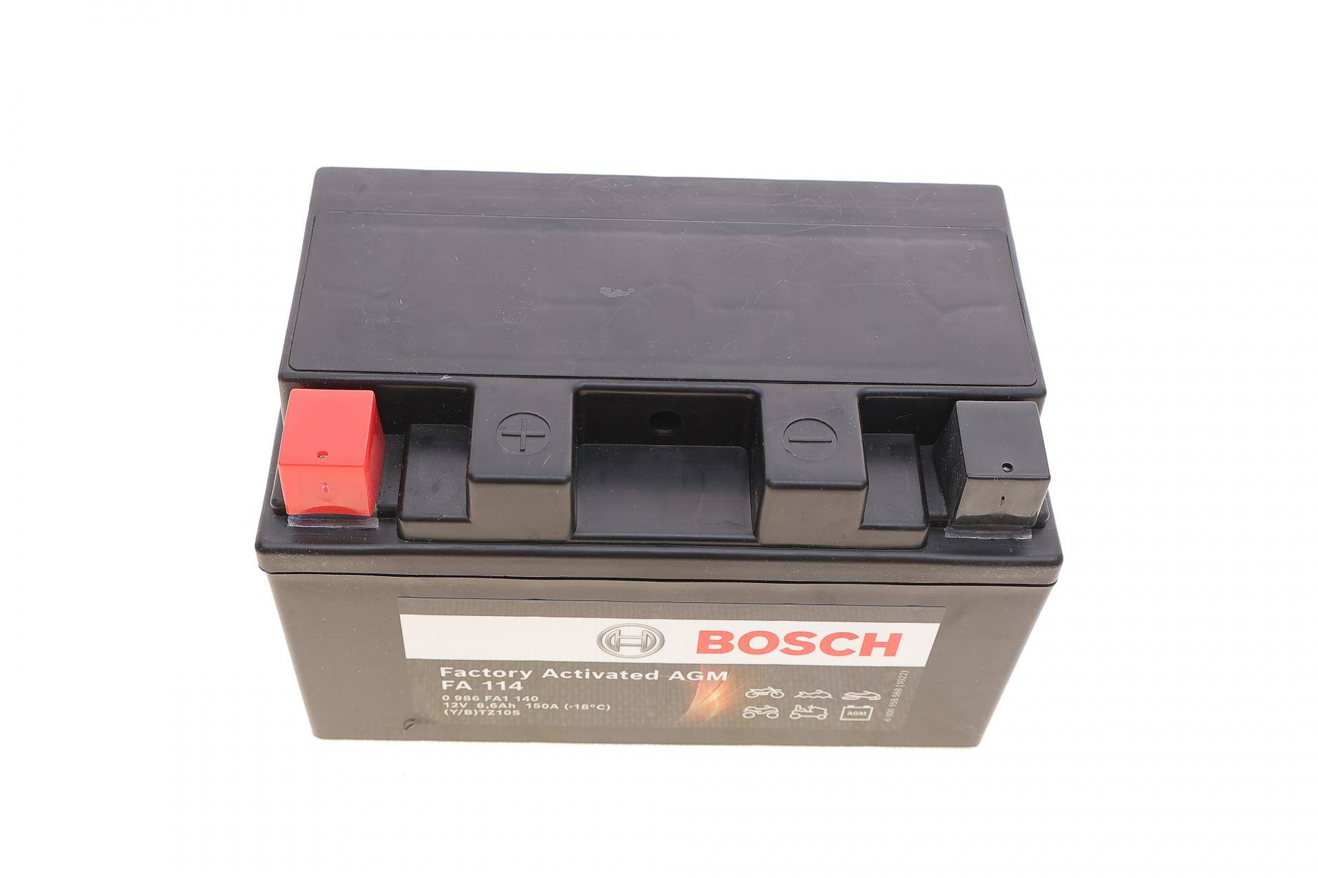 Акумуляторна батарея 8.6Ah/150A (150x88x93/+L/B0) (AGM) Factory Activated AGM