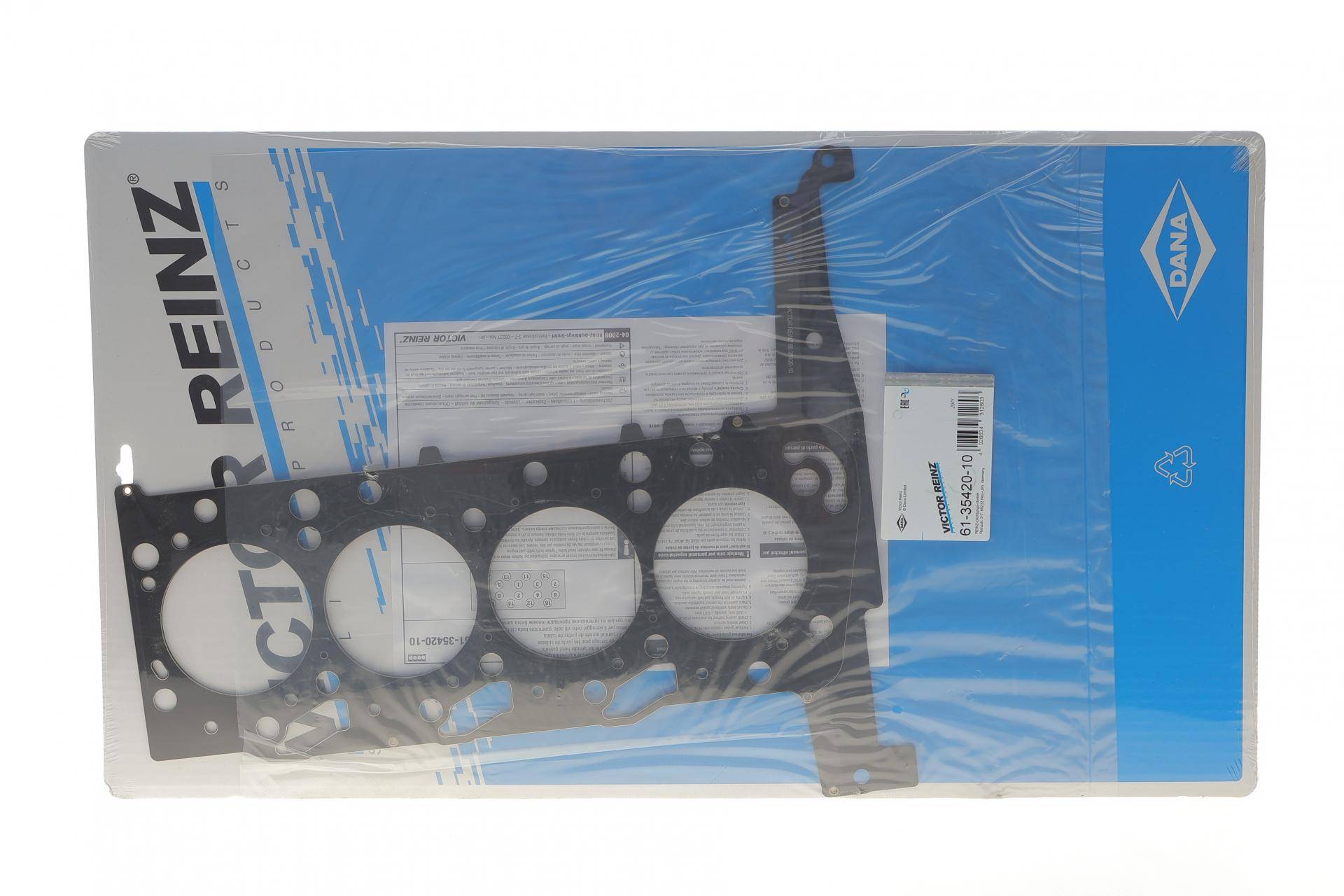 Прокладка ГБЦ Ford Transit 2.4D 00-, Ø91,00mm, 1,15mm, (2 метки)