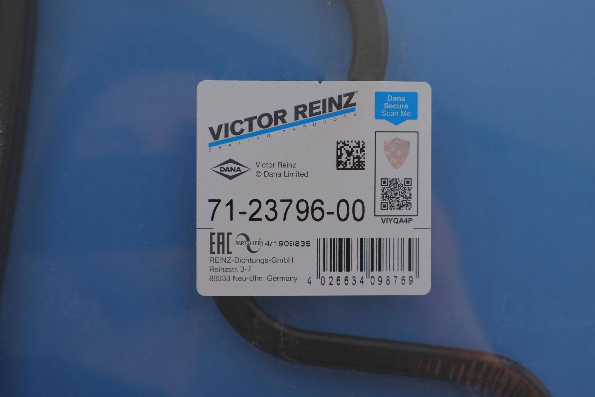 Прокладка кришки клапанів MB OM617